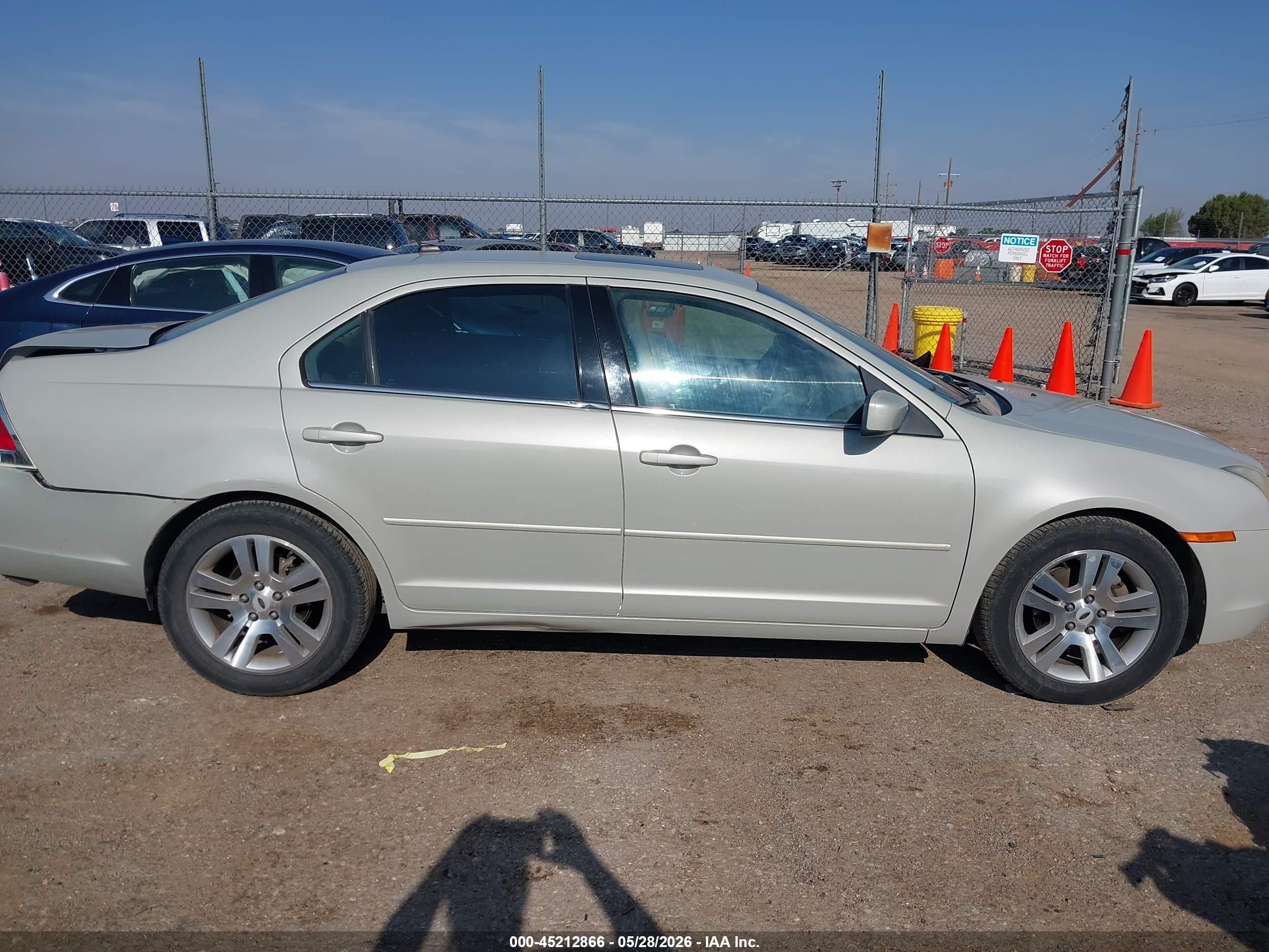 2008 Ford Fusion Sel Champagne vin: 3FAHP08108R112035