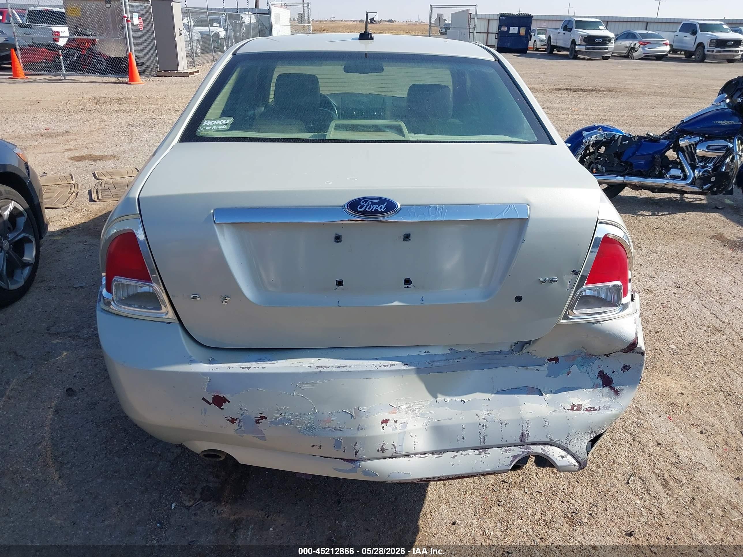 2008 Ford Fusion Sel Champagne vin: 3FAHP08108R112035