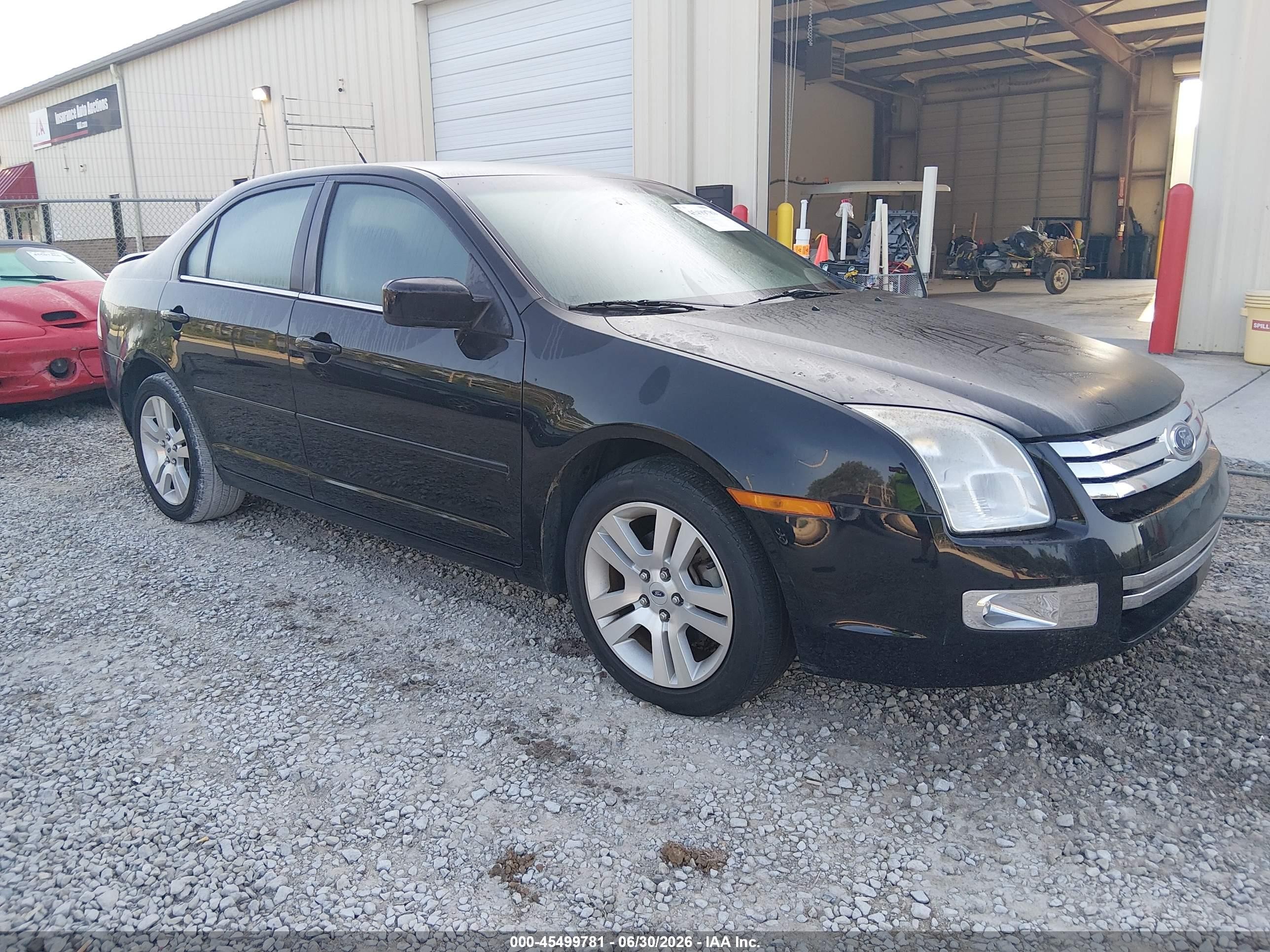 2008 Ford Fusion Sel Black vin: 3FAHP08108R248150