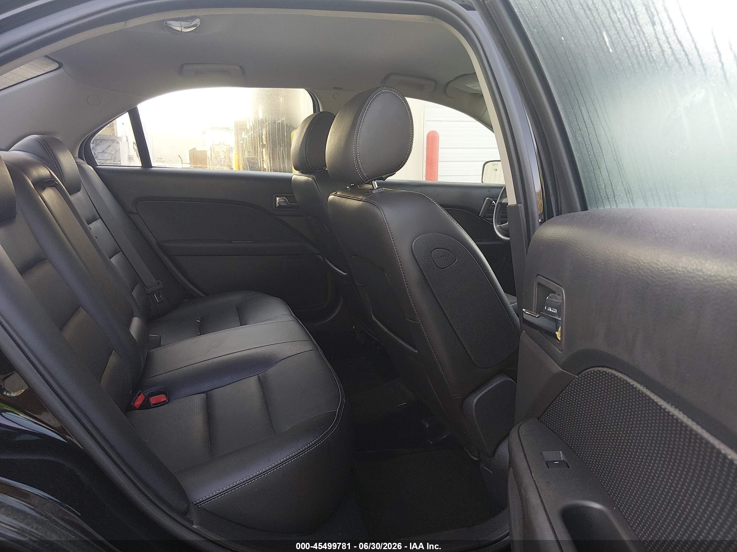 2008 Ford Fusion Sel Black vin: 3FAHP08108R248150