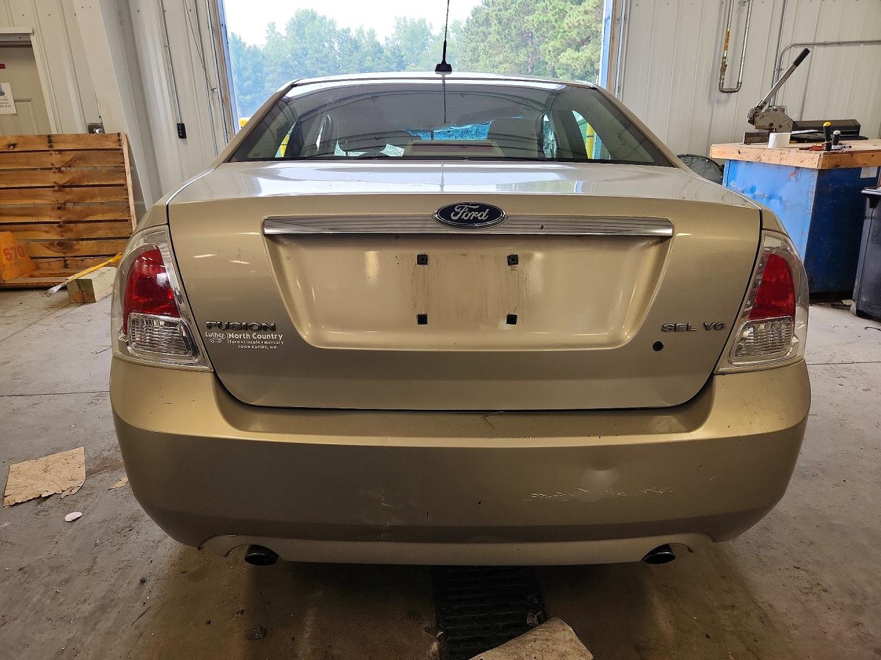 2009 Ford Fusion Sel Beige vin: 3FAHP08109R101490