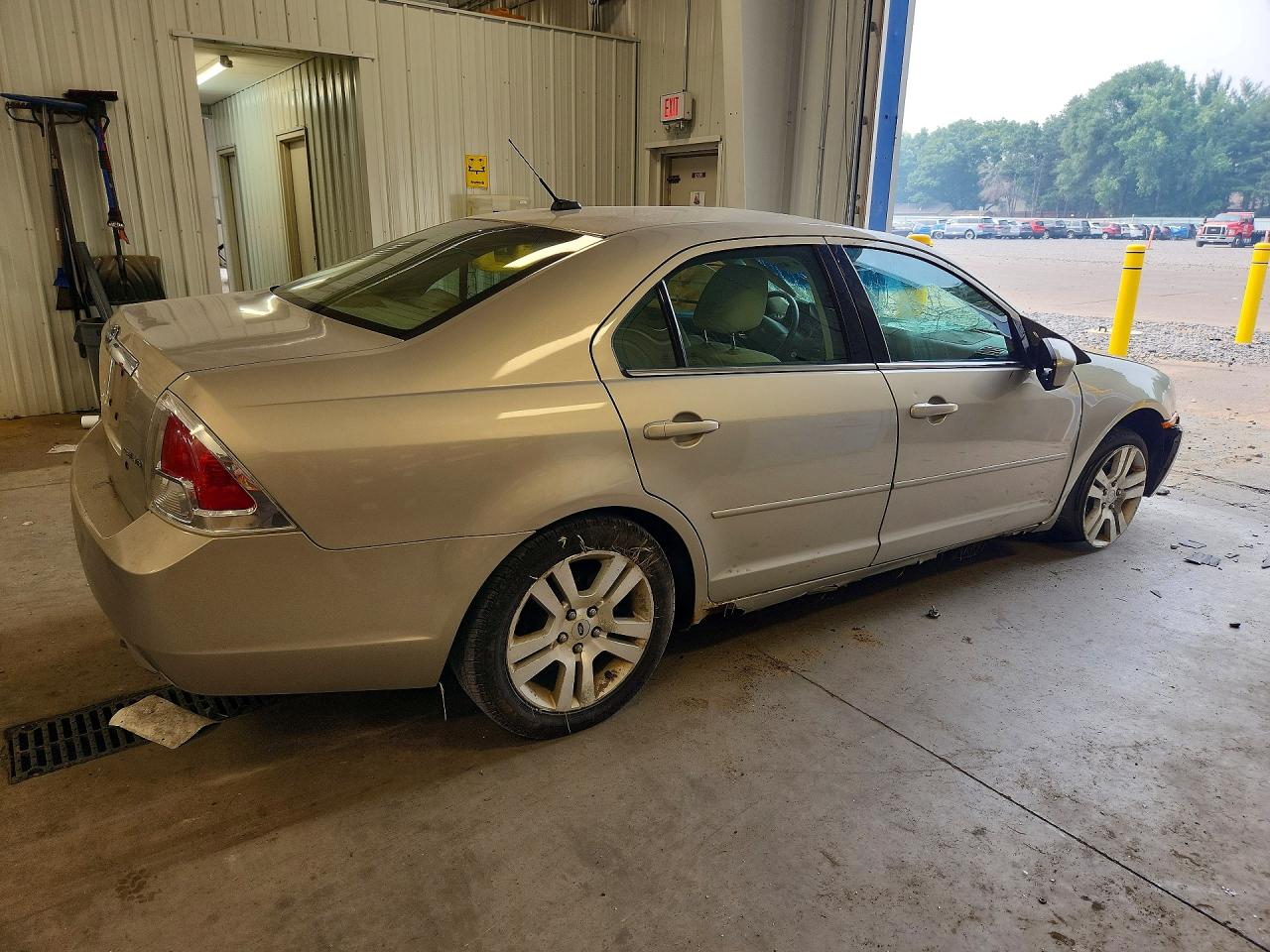 2009 Ford Fusion Sel Beige vin: 3FAHP08109R101490