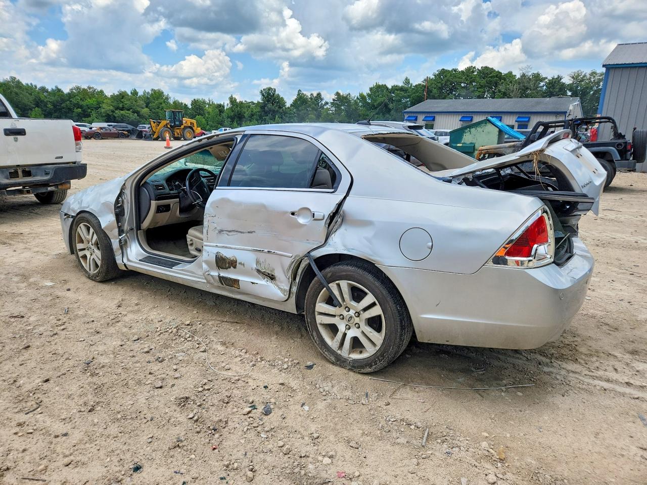 2009 Ford Fusion Sel Silver vin: 3FAHP08109R117639