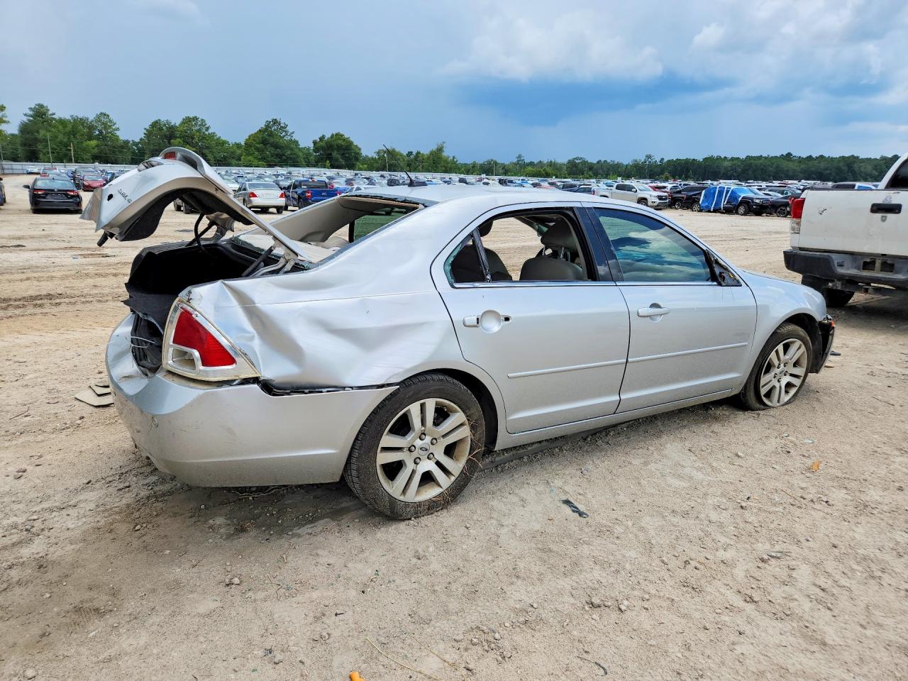 2009 Ford Fusion Sel Silver vin: 3FAHP08109R117639