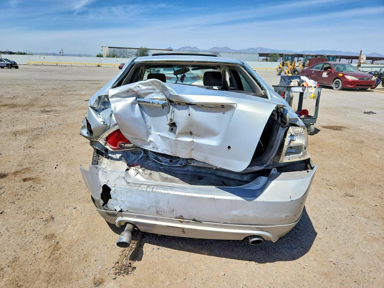 2006 Ford Fusion Sel Silver vin: 3FAHP08116R182253