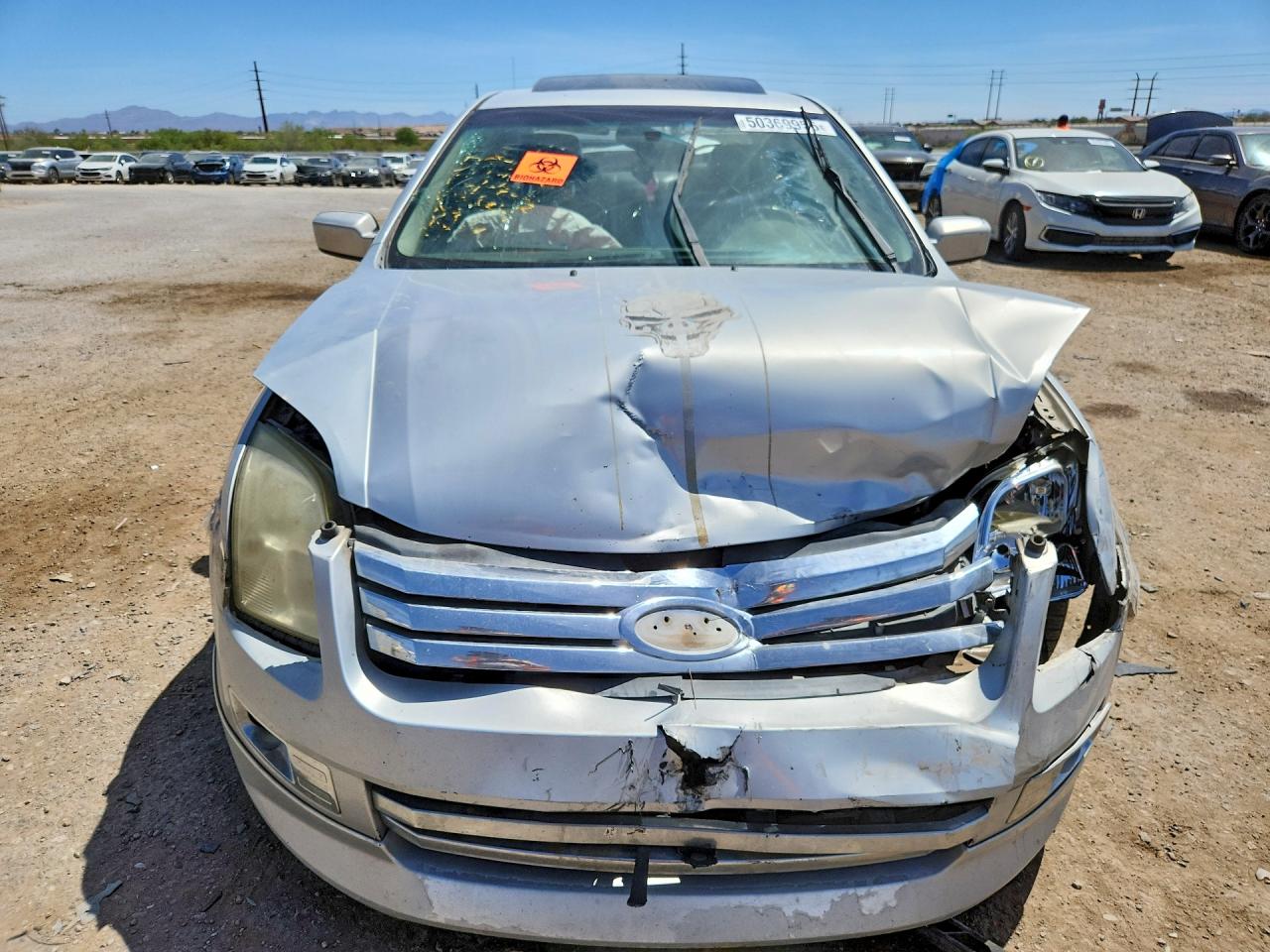 2006 Ford Fusion Sel Silver vin: 3FAHP08116R182253