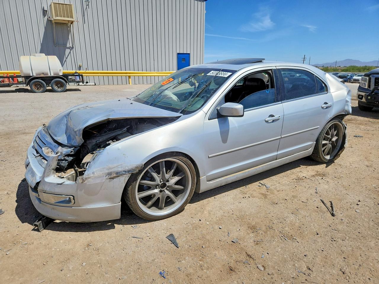 2006 Ford Fusion Sel Silver vin: 3FAHP08116R182253