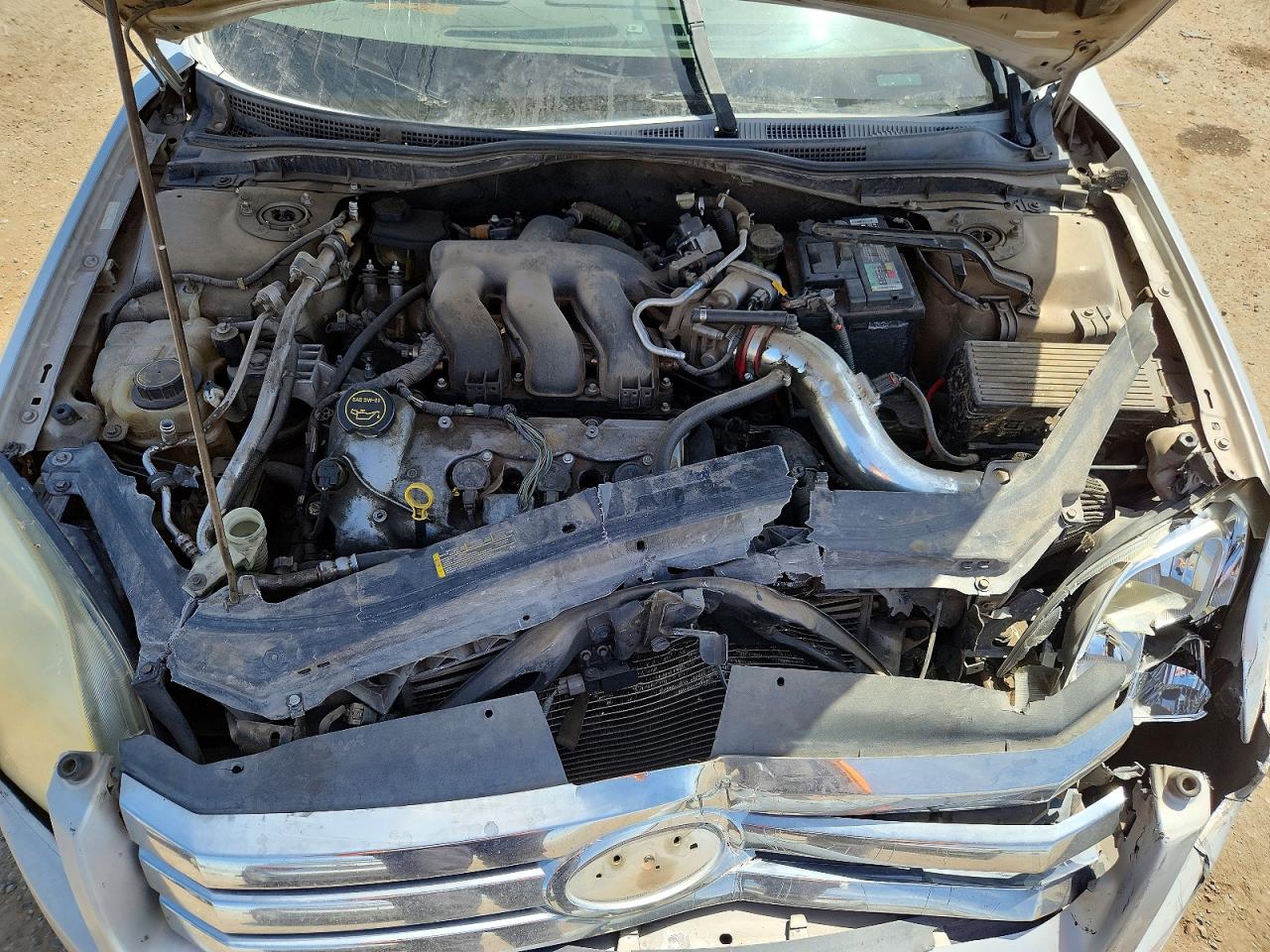 2006 Ford Fusion Sel Silver vin: 3FAHP08116R182253