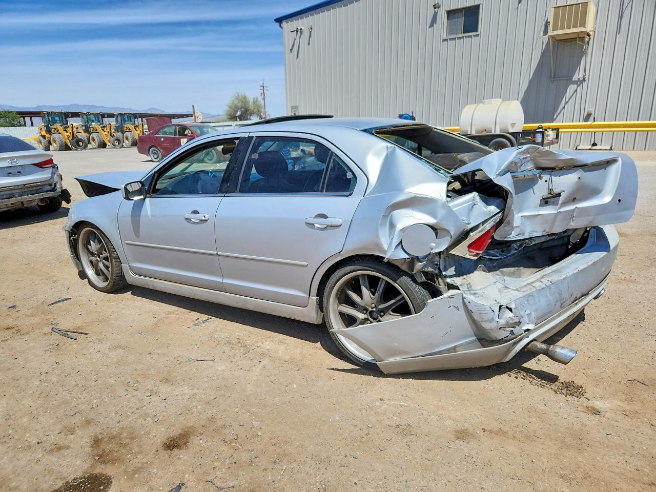 2006 Ford Fusion Sel Silver vin: 3FAHP08116R182253