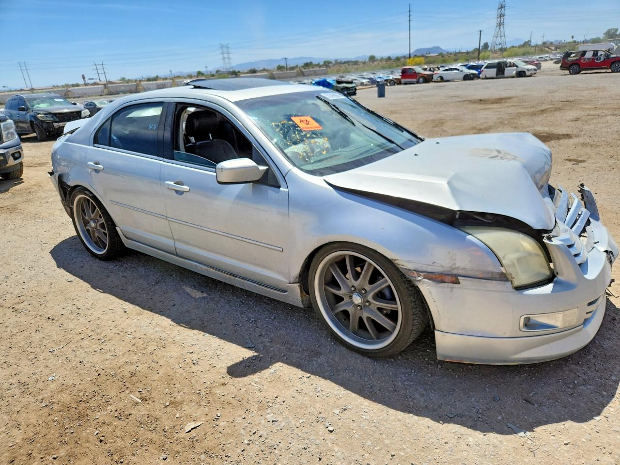 2006 Ford Fusion Sel Silver vin: 3FAHP08116R182253