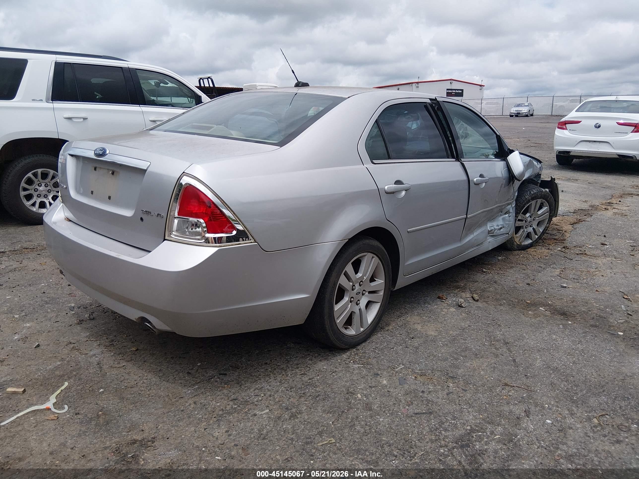 2009 Ford Fusion Sel White vin: 3FAHP08119R101644