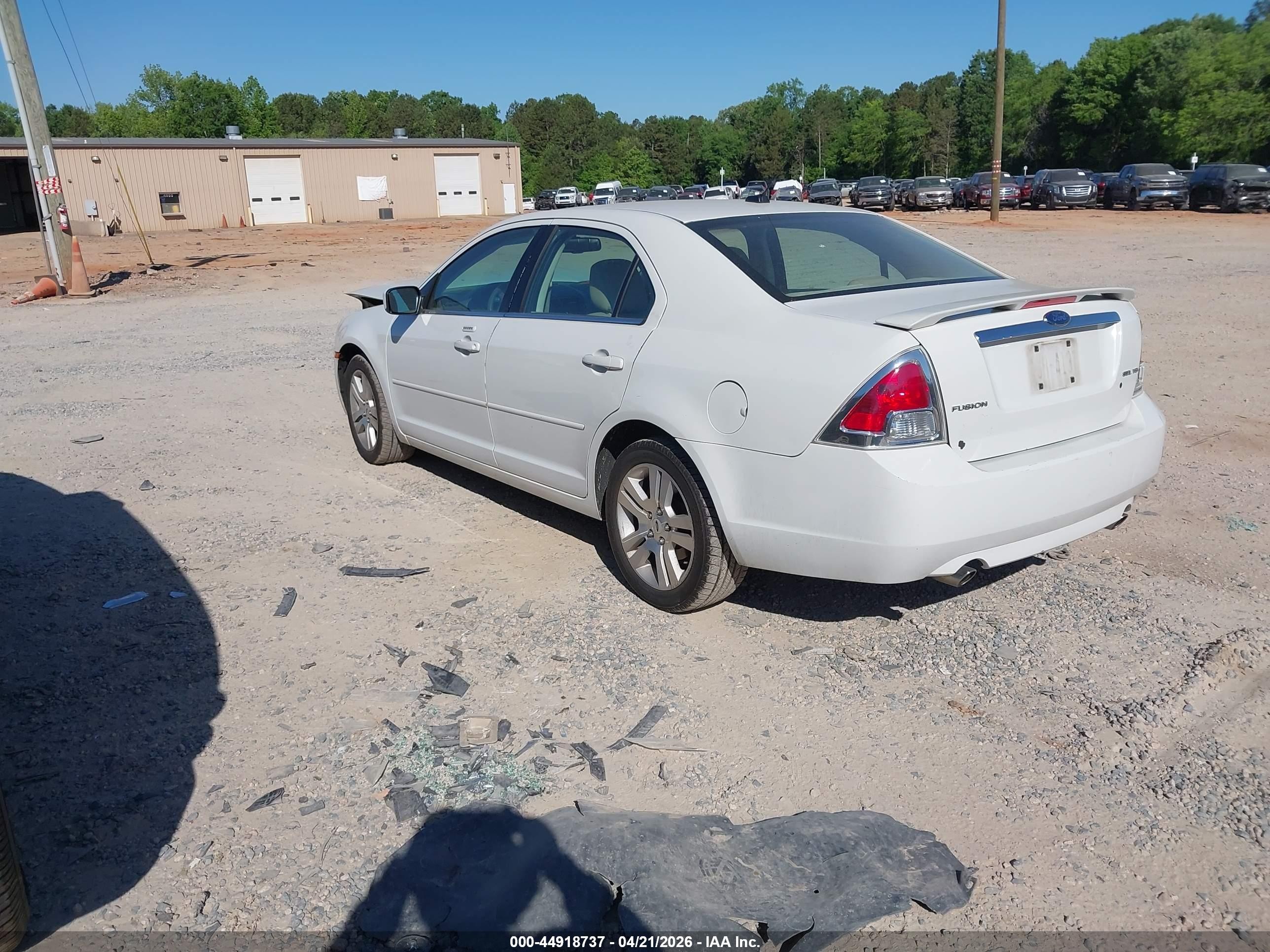 2009 Ford Fusion Sel White vin: 3FAHP08119R133980
