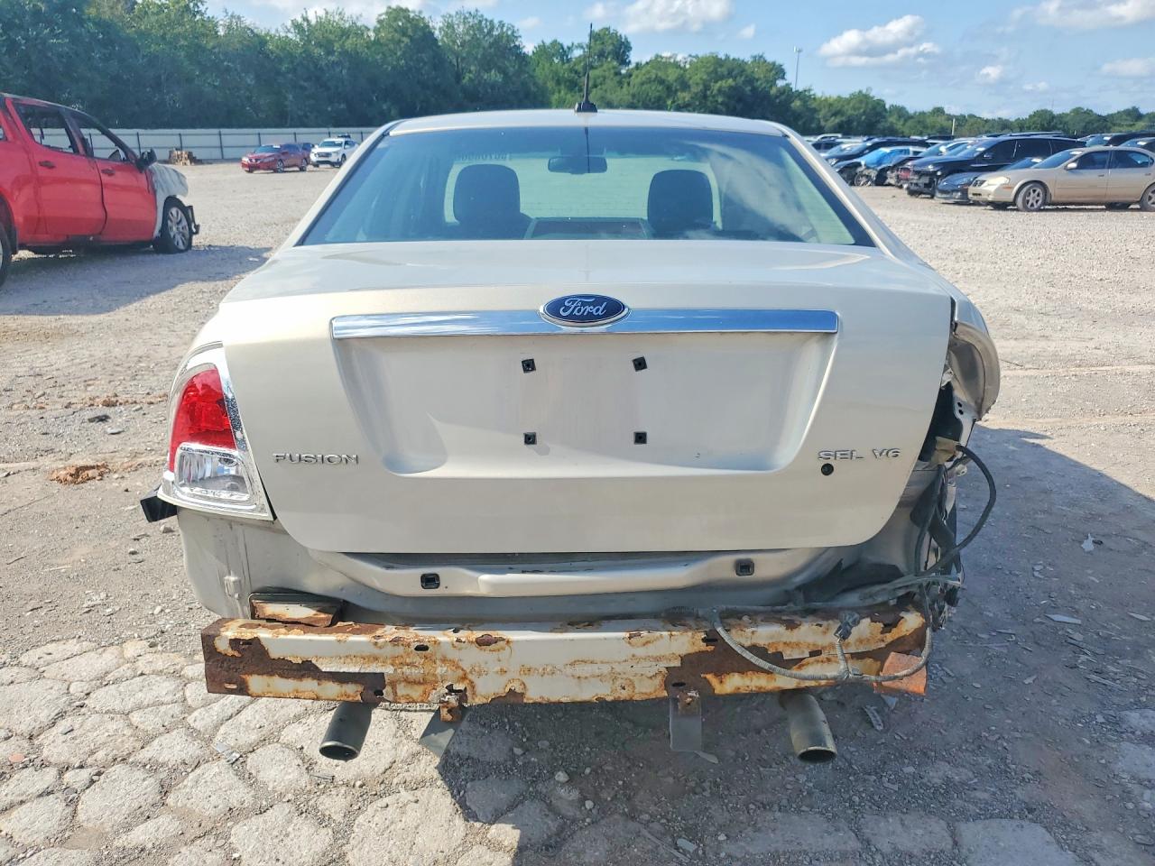 2009 Ford Fusion Sel Silver vin: 3FAHP08119R156935