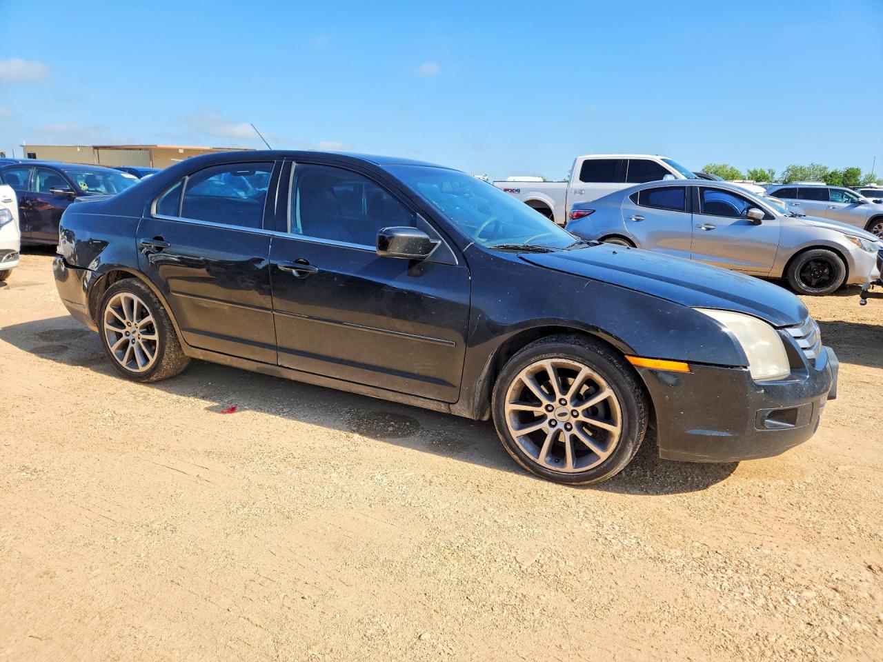 2008 Ford Fusion Black vin: 3FAHP08128R185133