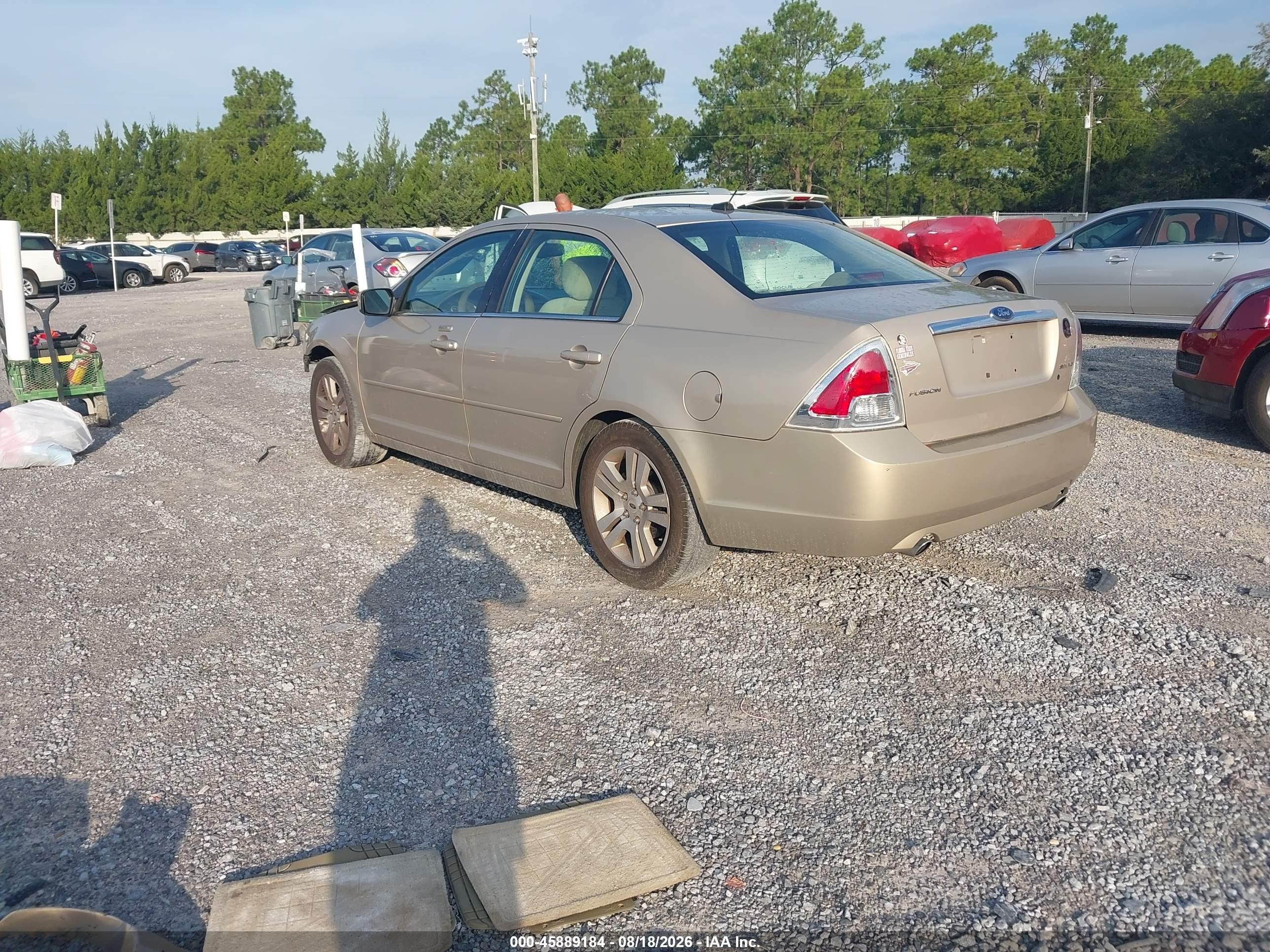 2008 Ford Fusion Sel Champagne vin: 3FAHP08128R211519