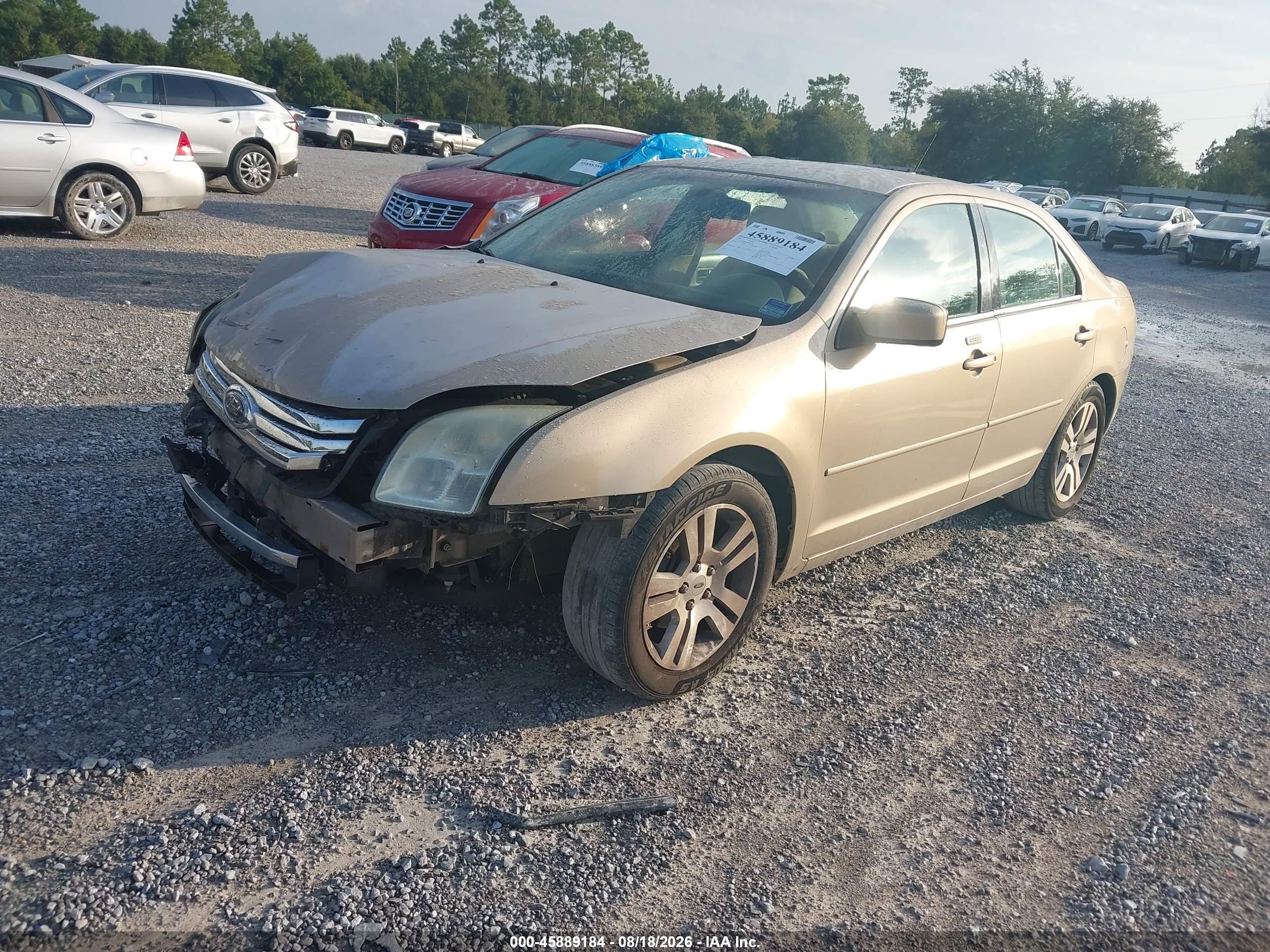 2008 Ford Fusion Sel Champagne vin: 3FAHP08128R211519