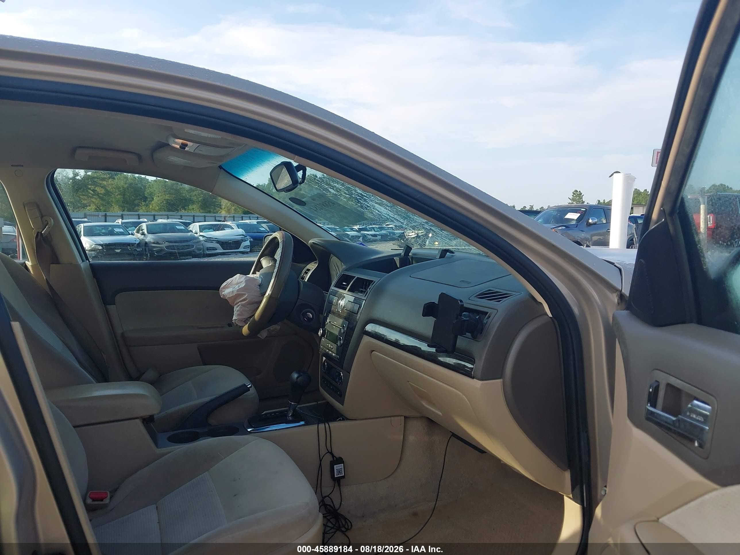 2008 Ford Fusion Sel Champagne vin: 3FAHP08128R211519