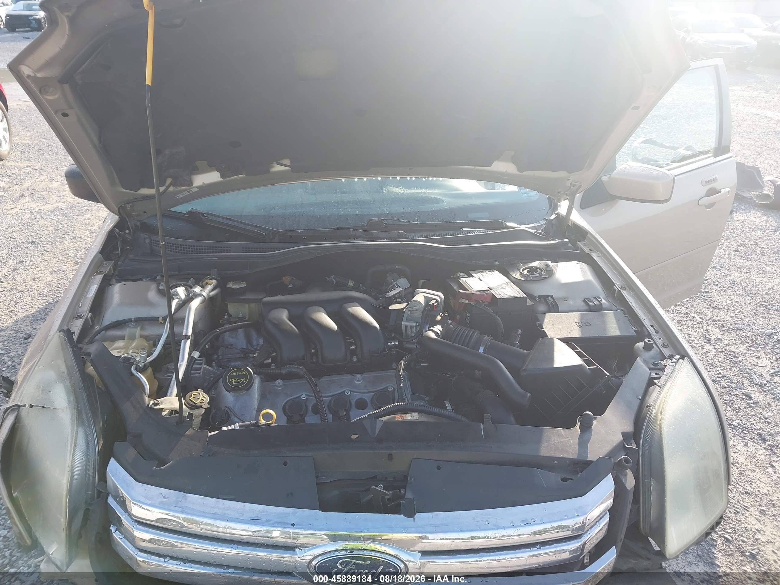 2008 Ford Fusion Sel Champagne vin: 3FAHP08128R211519