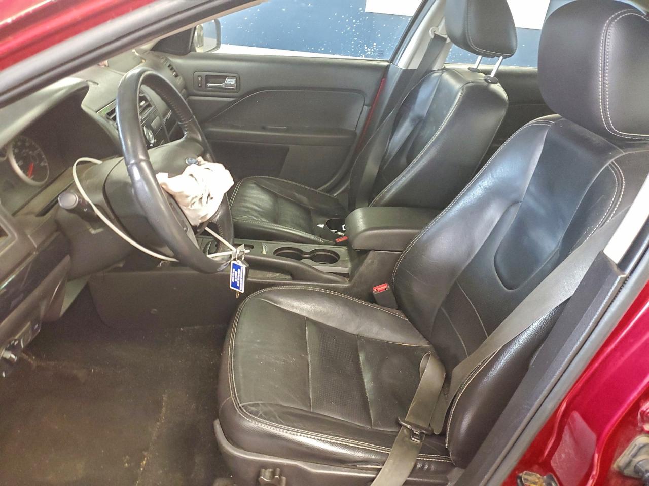 2009 Ford Fusion Sel Burgundy vin: 3FAHP08129R111678