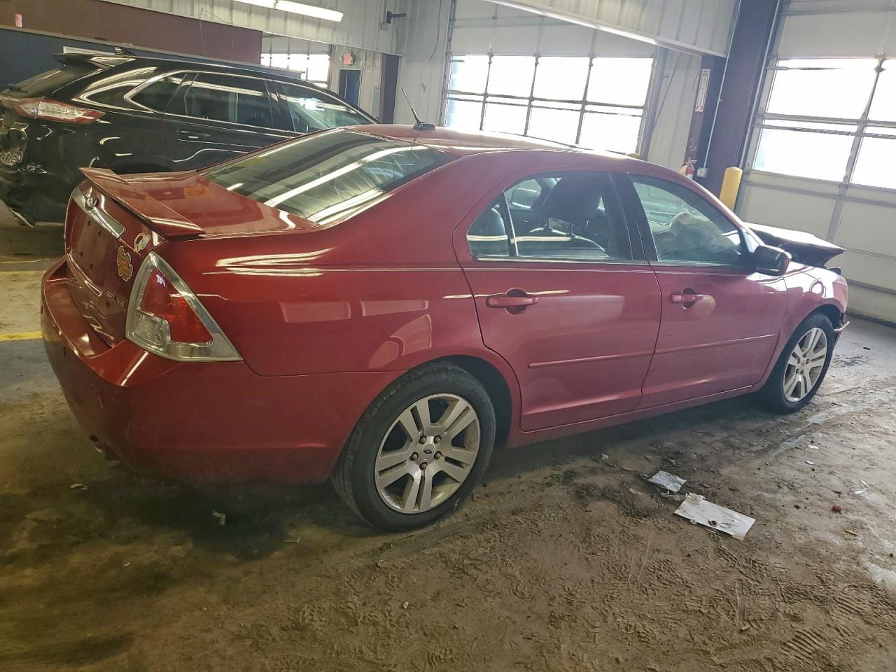 2009 Ford Fusion Sel Burgundy vin: 3FAHP08129R111678