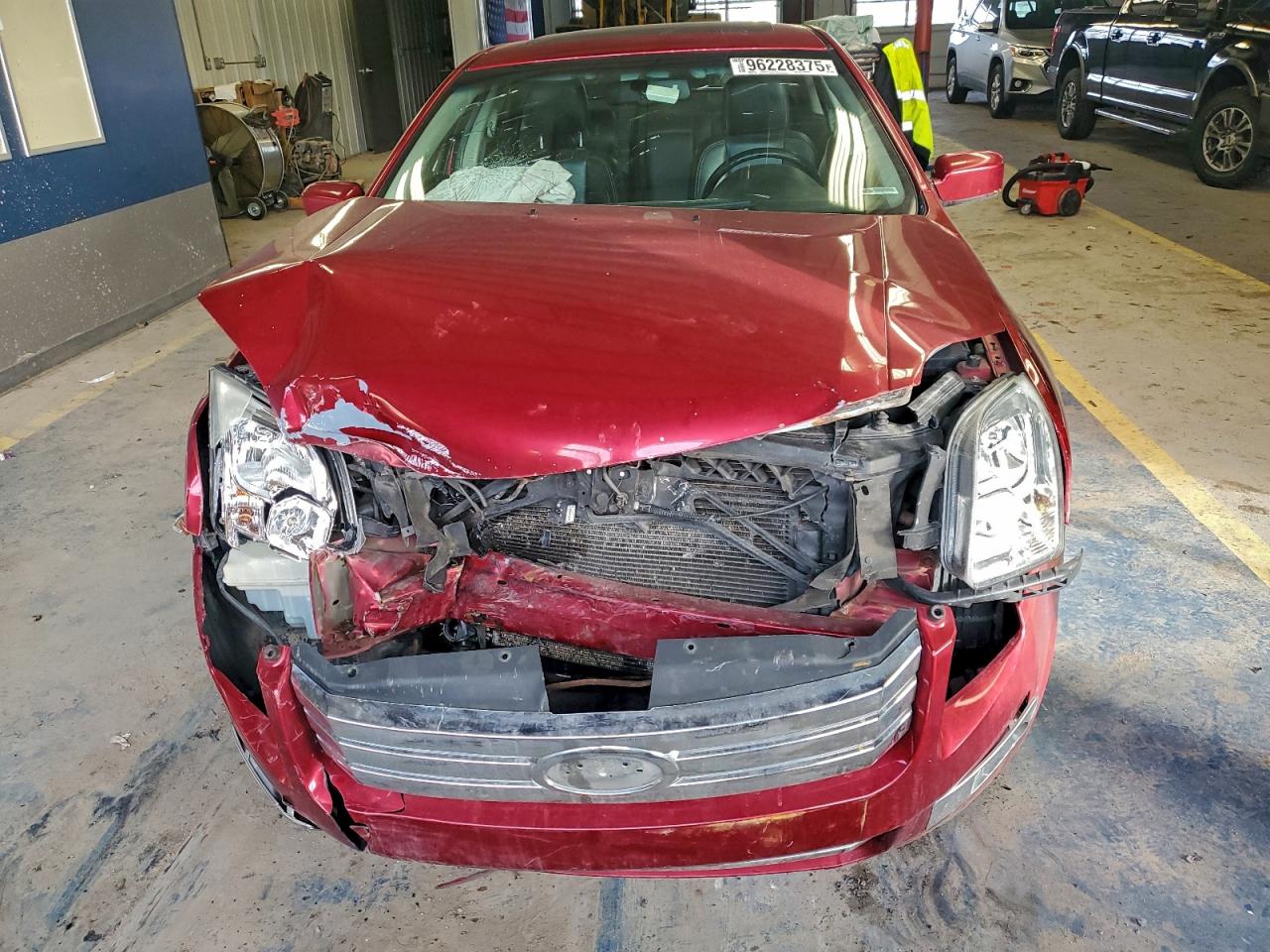 2009 Ford Fusion Sel Burgundy vin: 3FAHP08129R111678