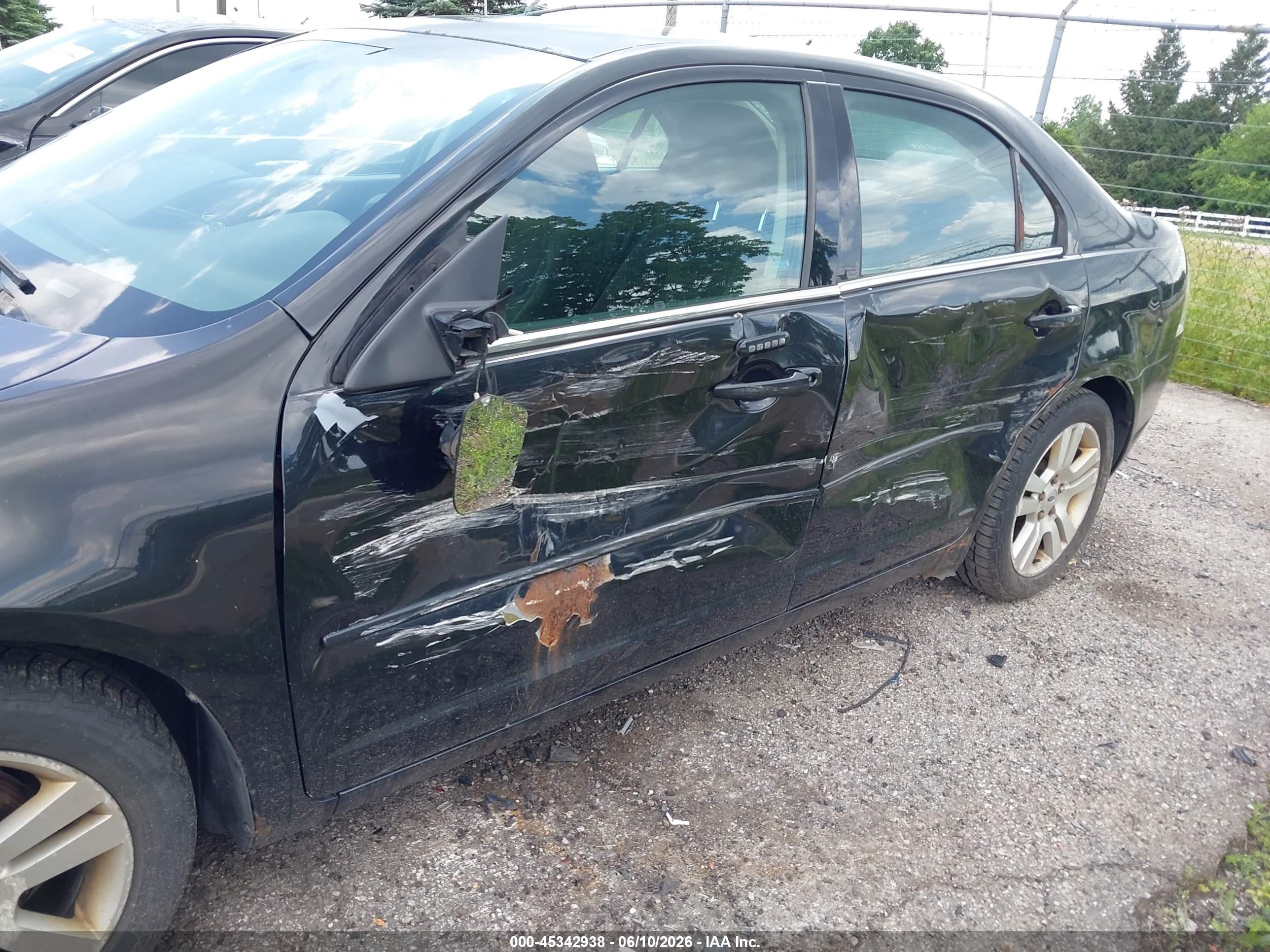 2009 Ford Fusion Sel Black vin: 3FAHP08129R120073