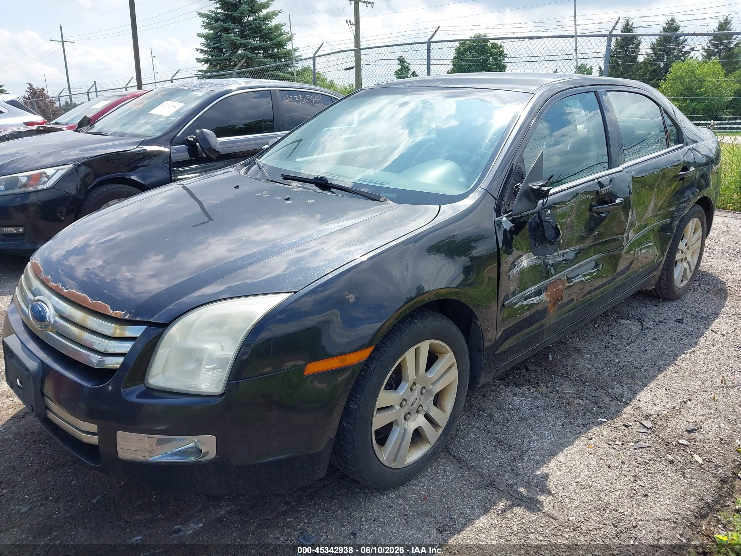 2009 Ford Fusion Sel Black vin: 3FAHP08129R120073