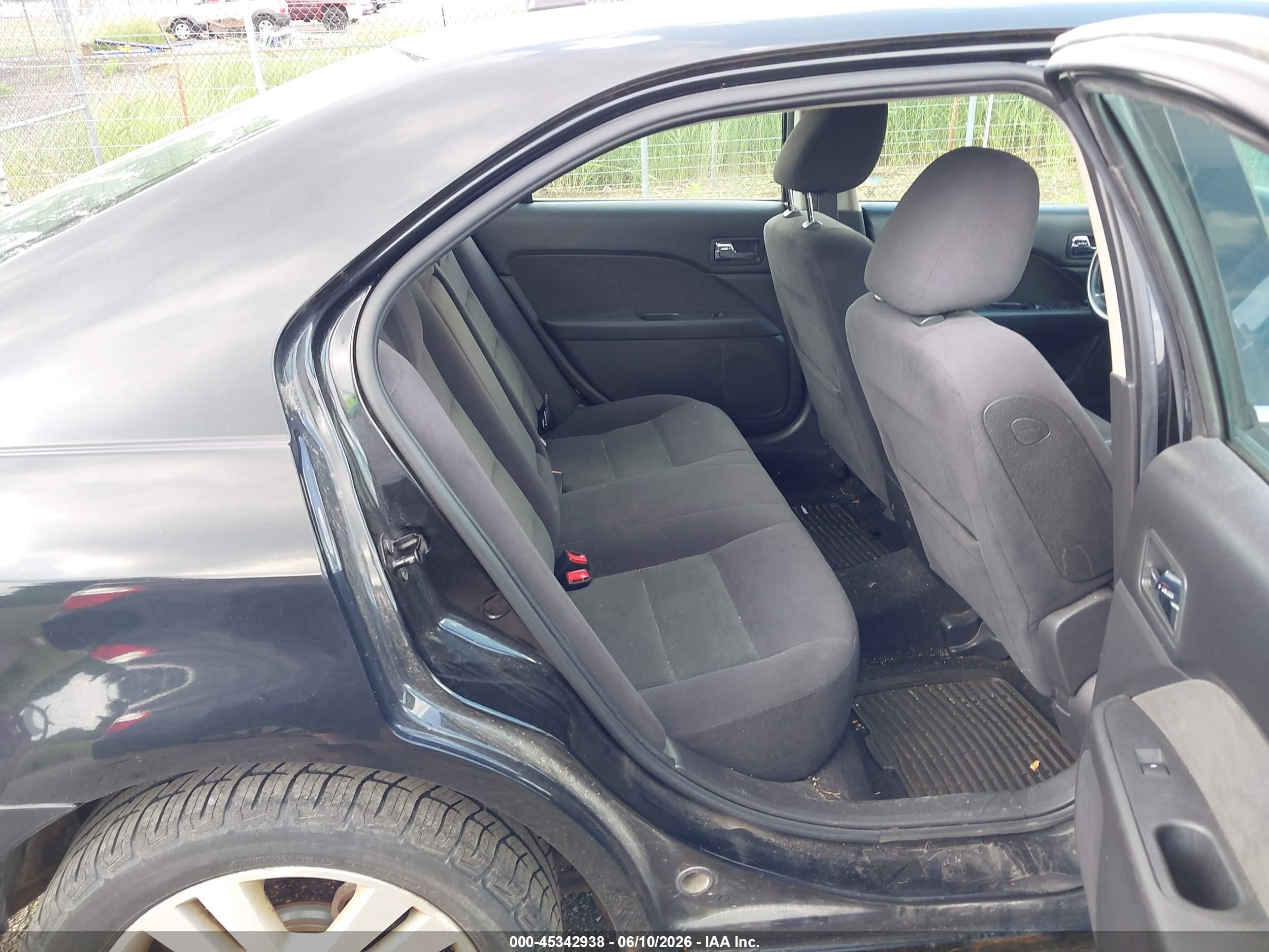 2009 Ford Fusion Sel Black vin: 3FAHP08129R120073