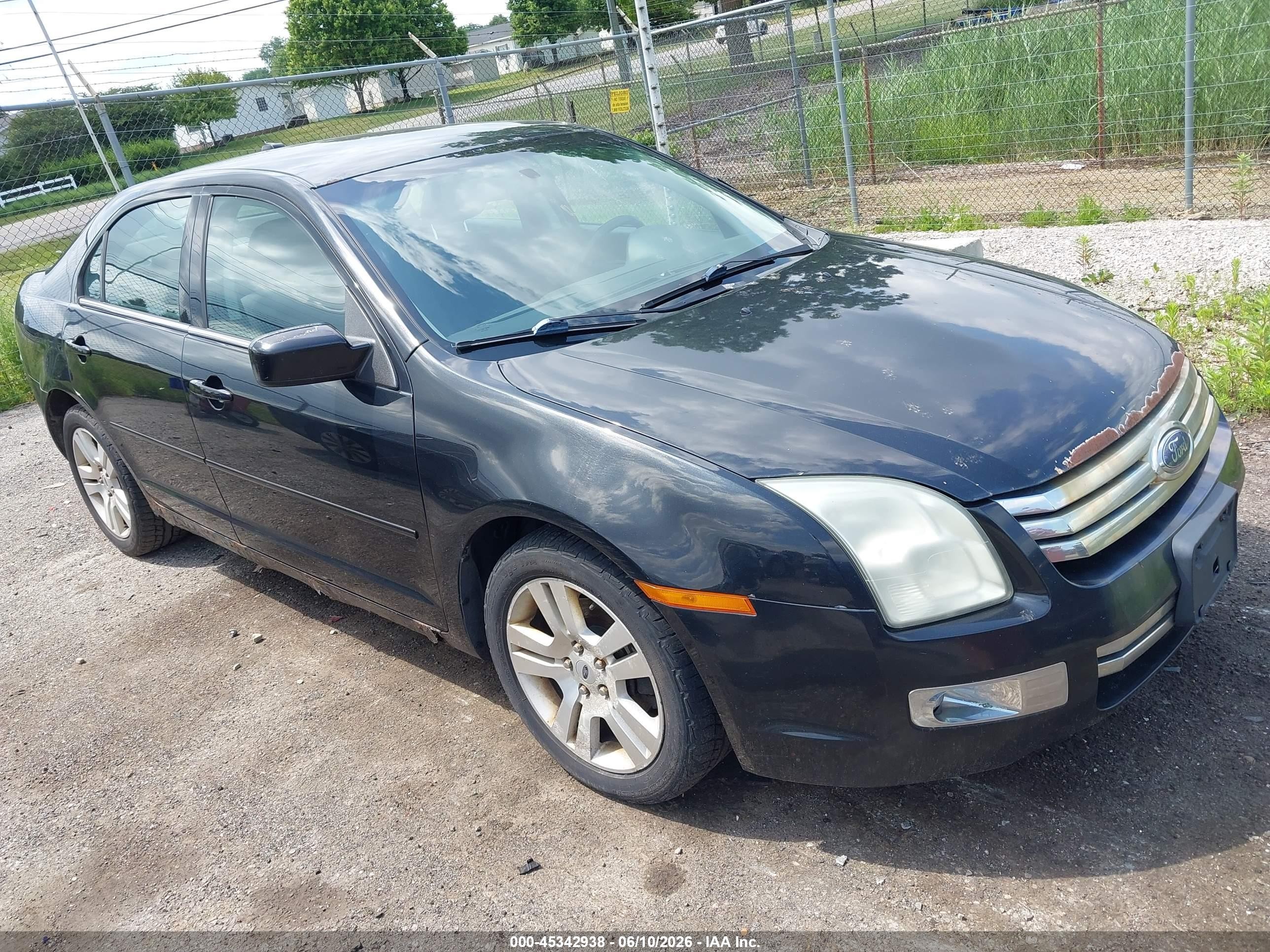 2009 Ford Fusion Sel Black vin: 3FAHP08129R120073