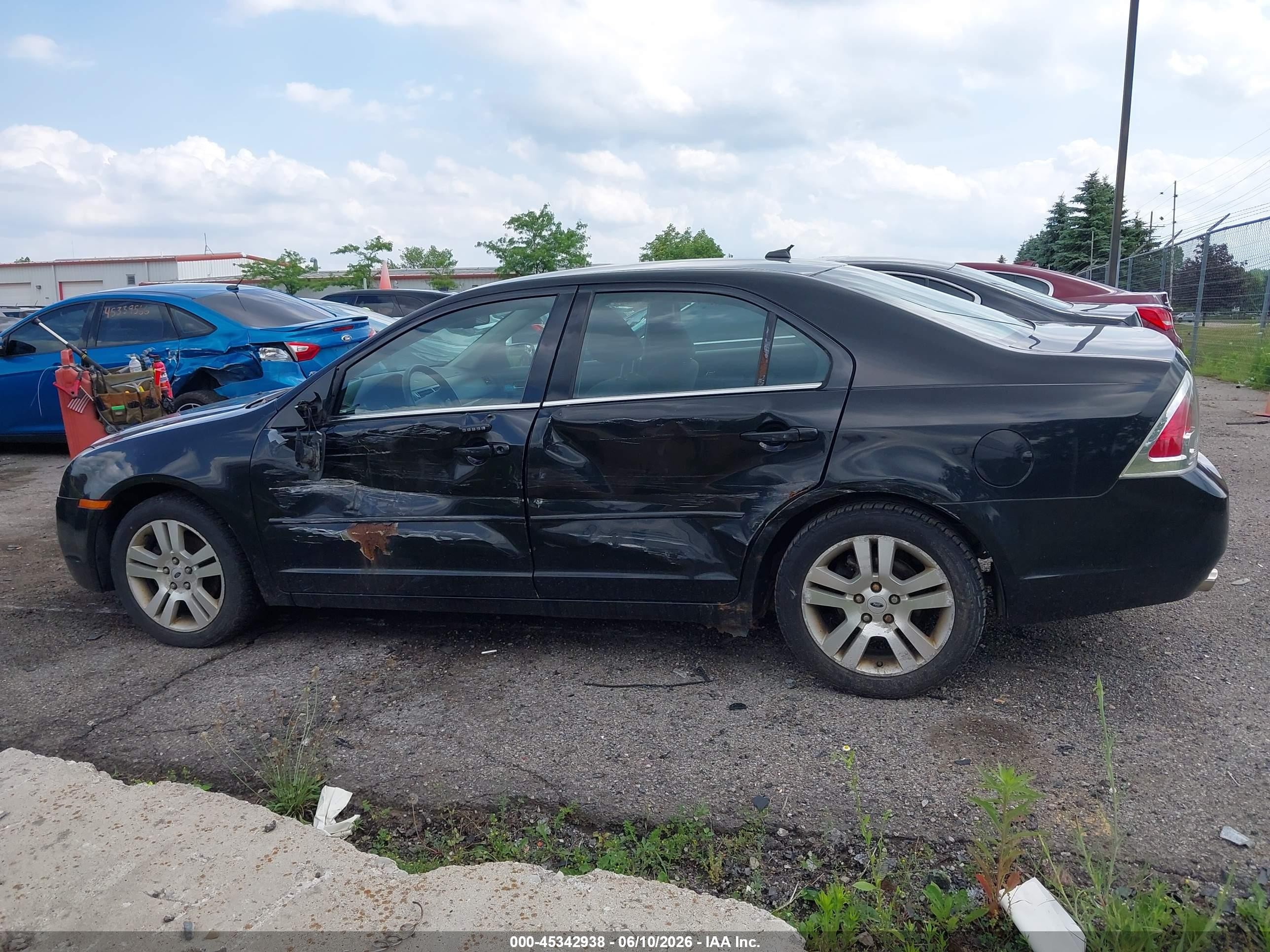 2009 Ford Fusion Sel Black vin: 3FAHP08129R120073