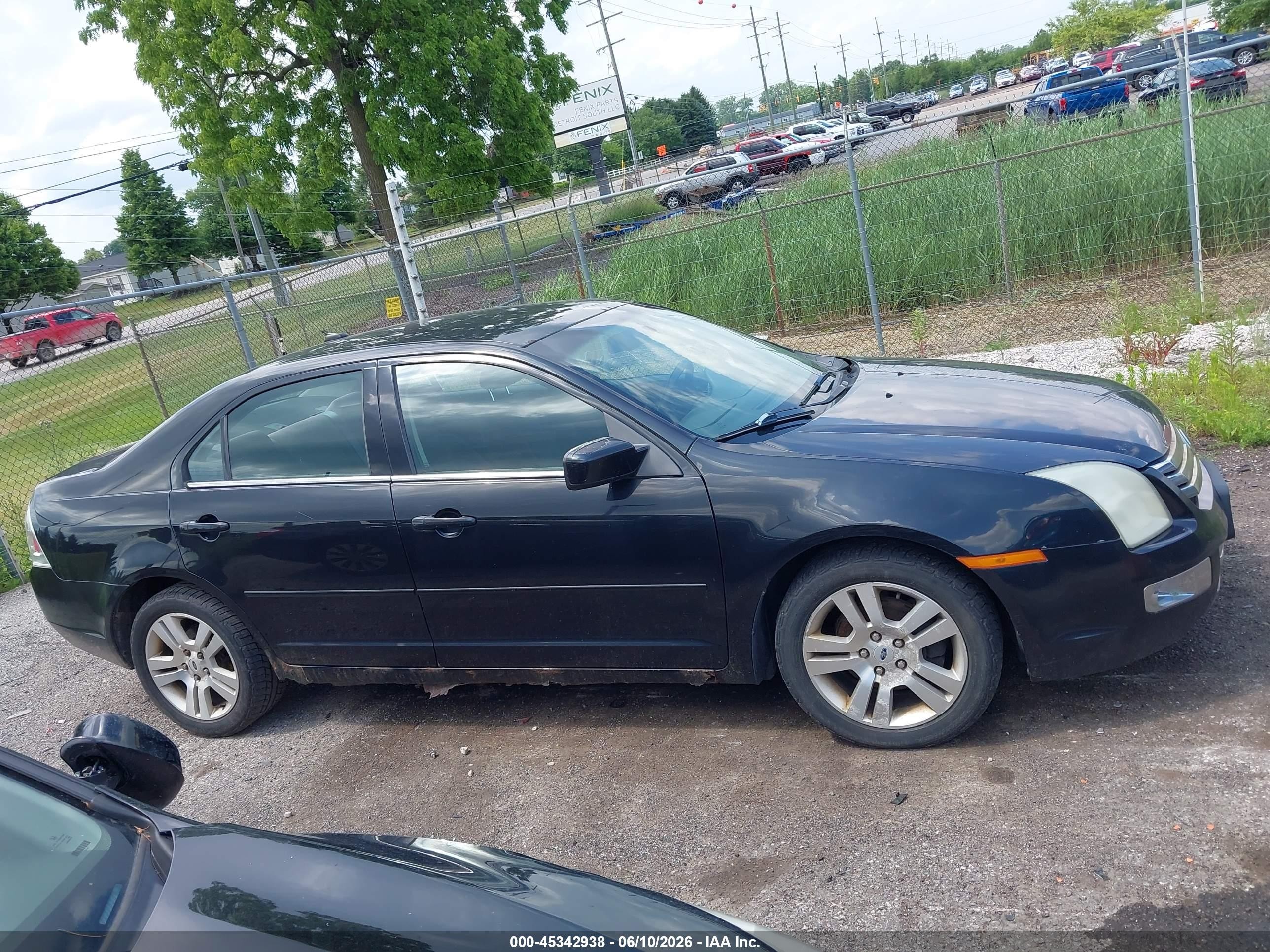 2009 Ford Fusion Sel Black vin: 3FAHP08129R120073