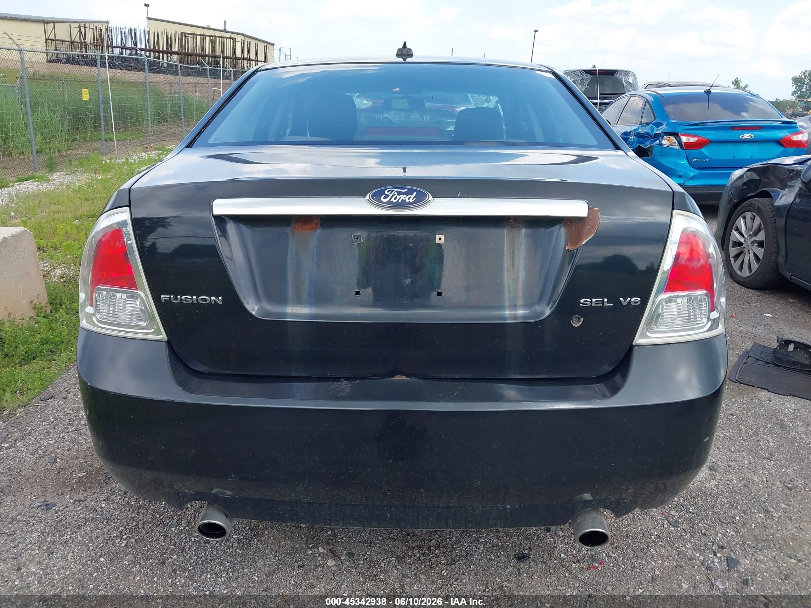 2009 Ford Fusion Sel Black vin: 3FAHP08129R120073