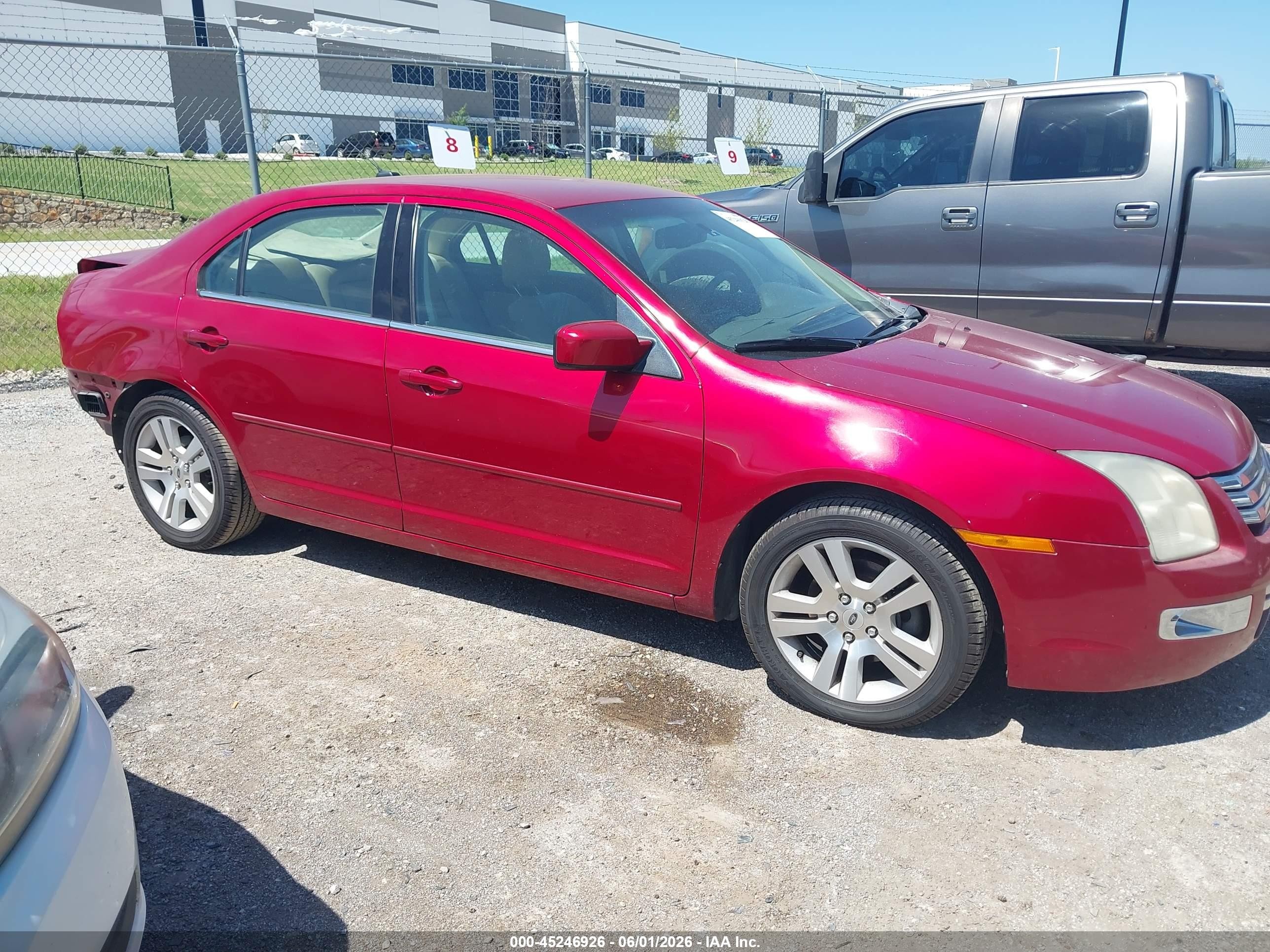 2009 Ford Fusion Sel Red vin: 3FAHP08129R169581