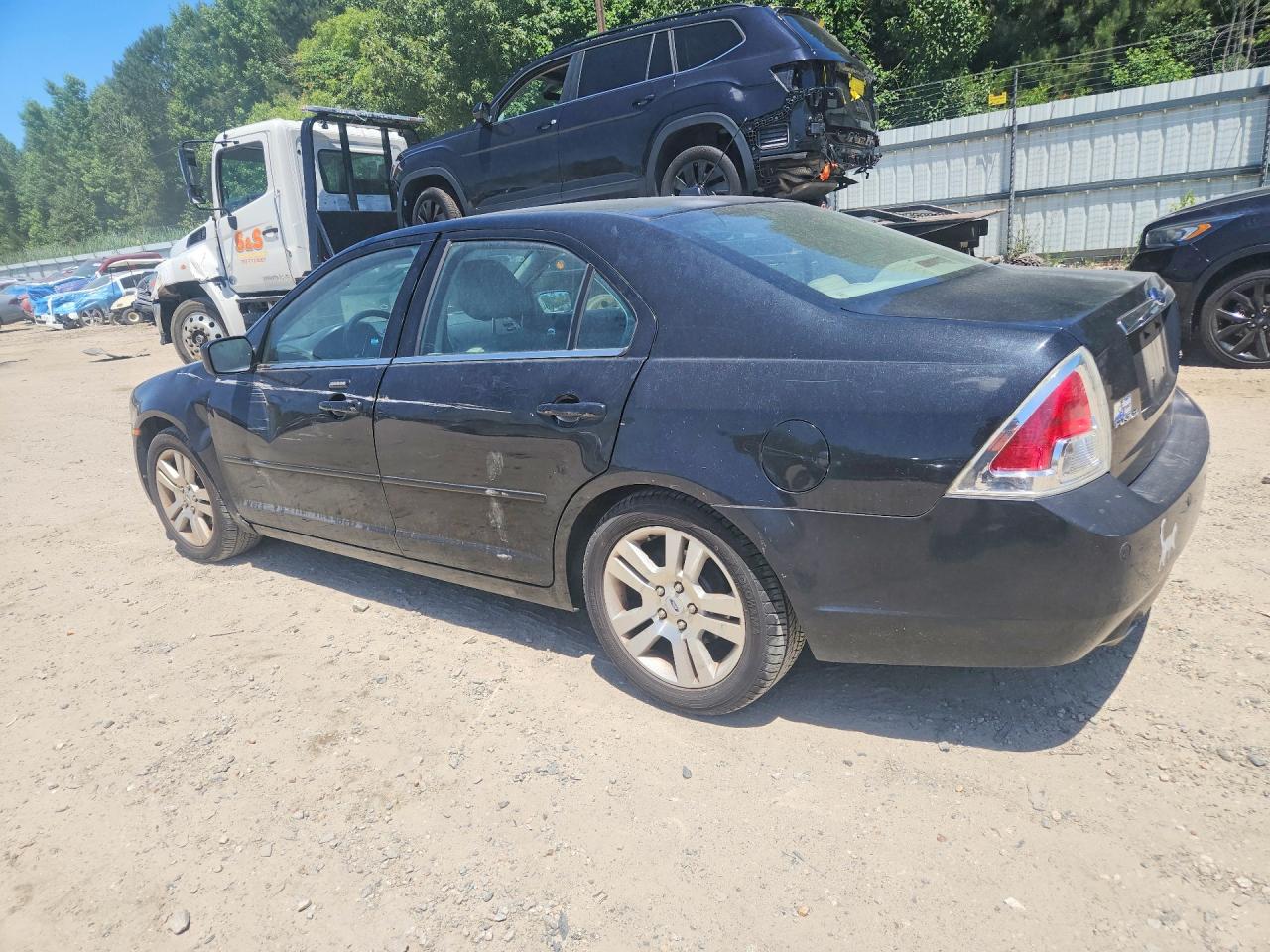 2009 Ford Fusion Sel Black vin: 3FAHP08129R206886
