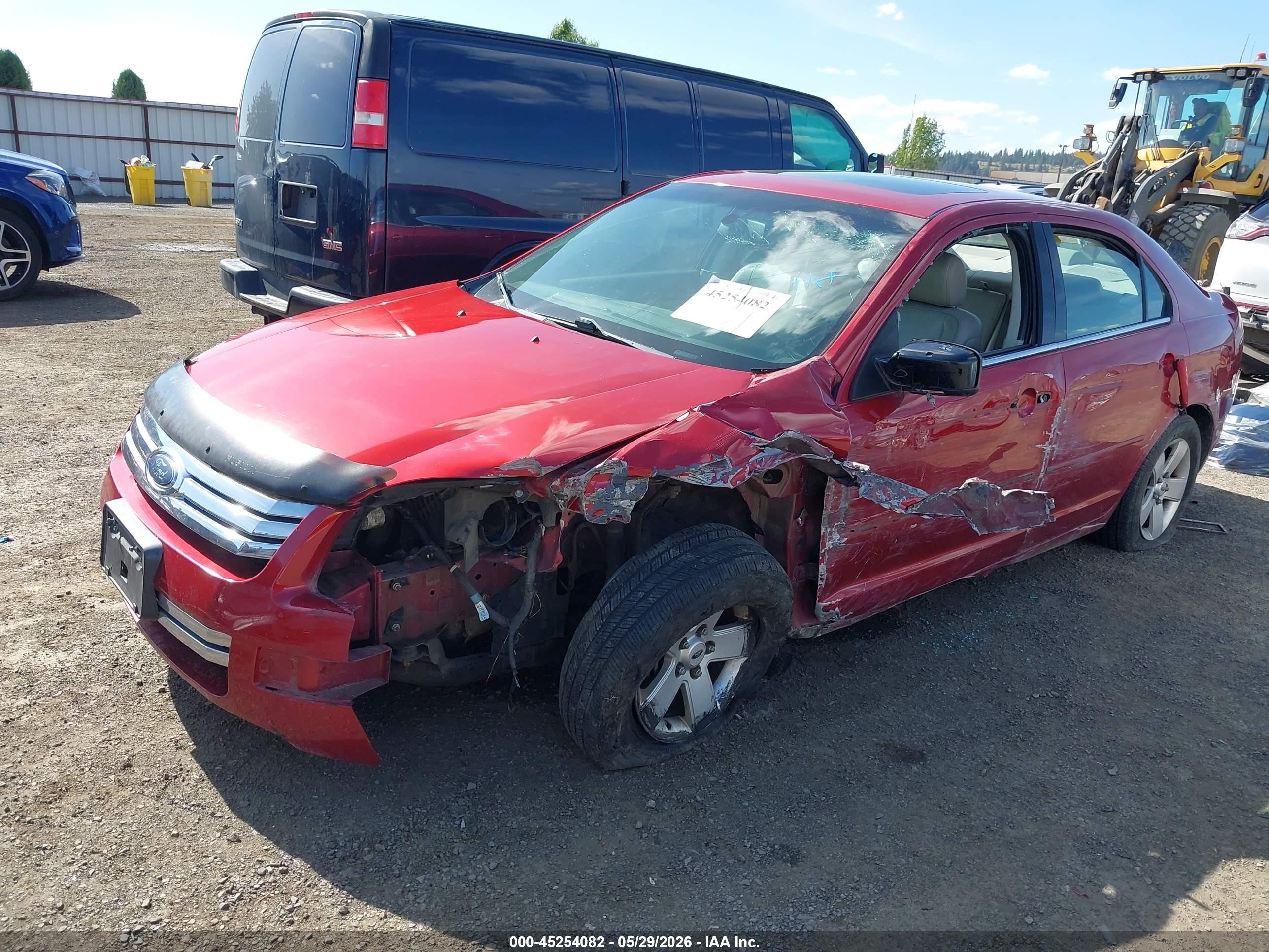 2006 Ford Fusion Sel Red vin: 3FAHP08136R236703