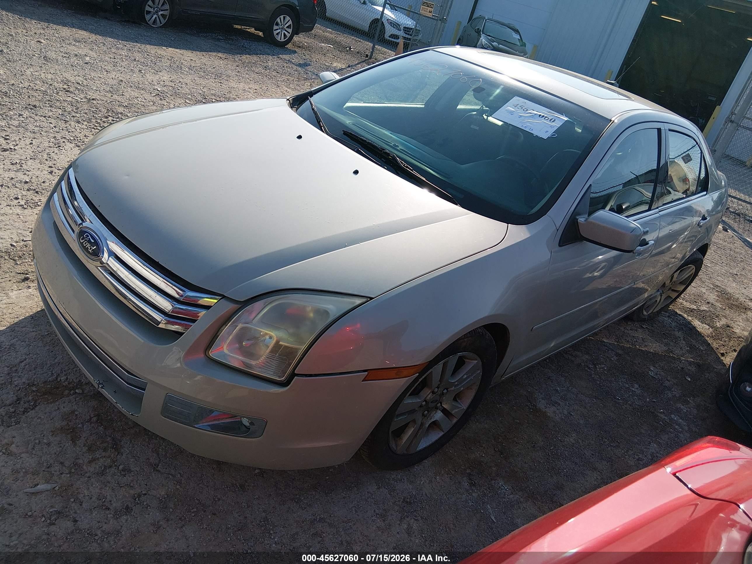 2008 Ford Fusion Sel Cream vin: 3FAHP08138R102521