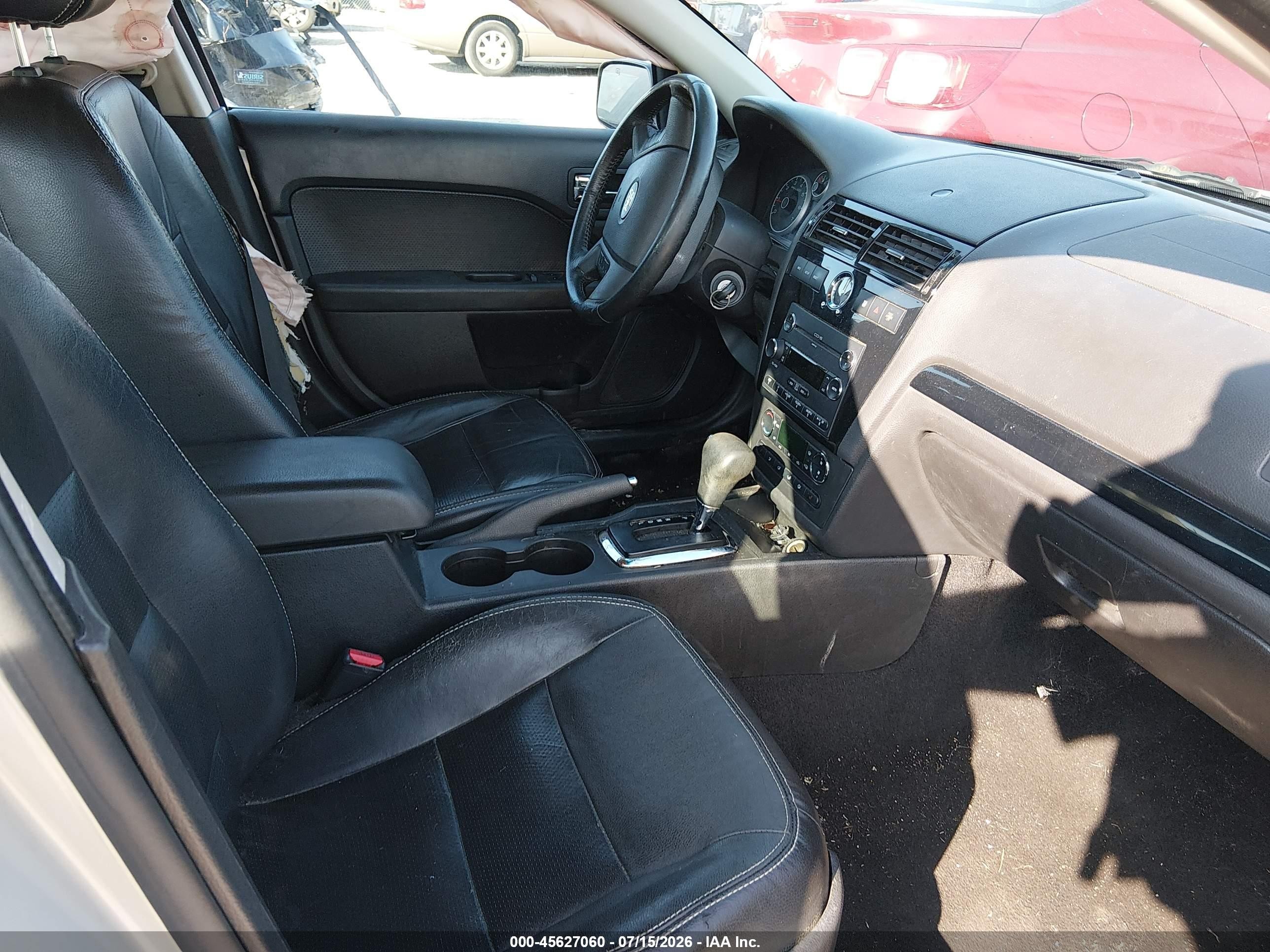 2008 Ford Fusion Sel Cream vin: 3FAHP08138R102521