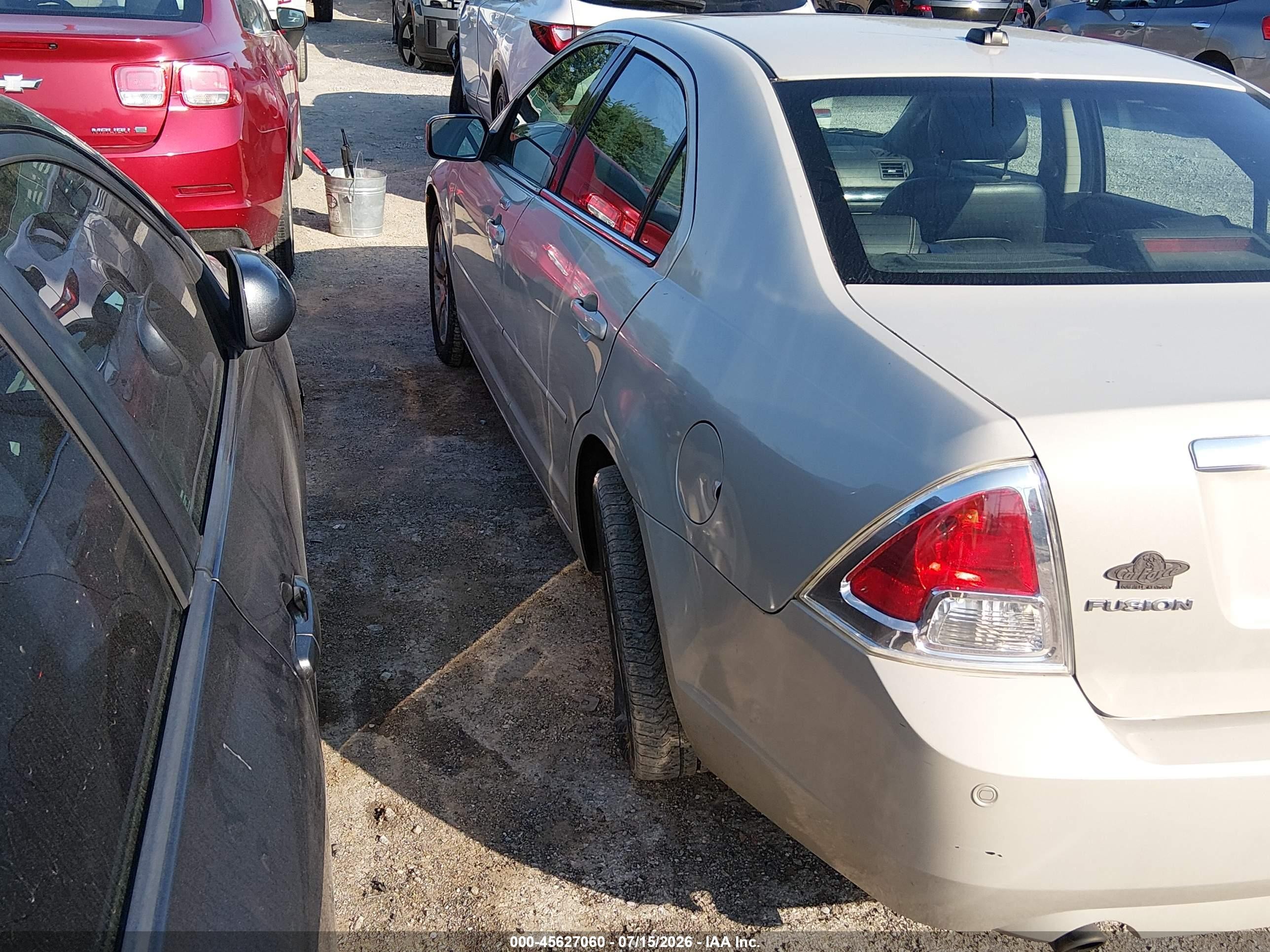 2008 Ford Fusion Sel Cream vin: 3FAHP08138R102521