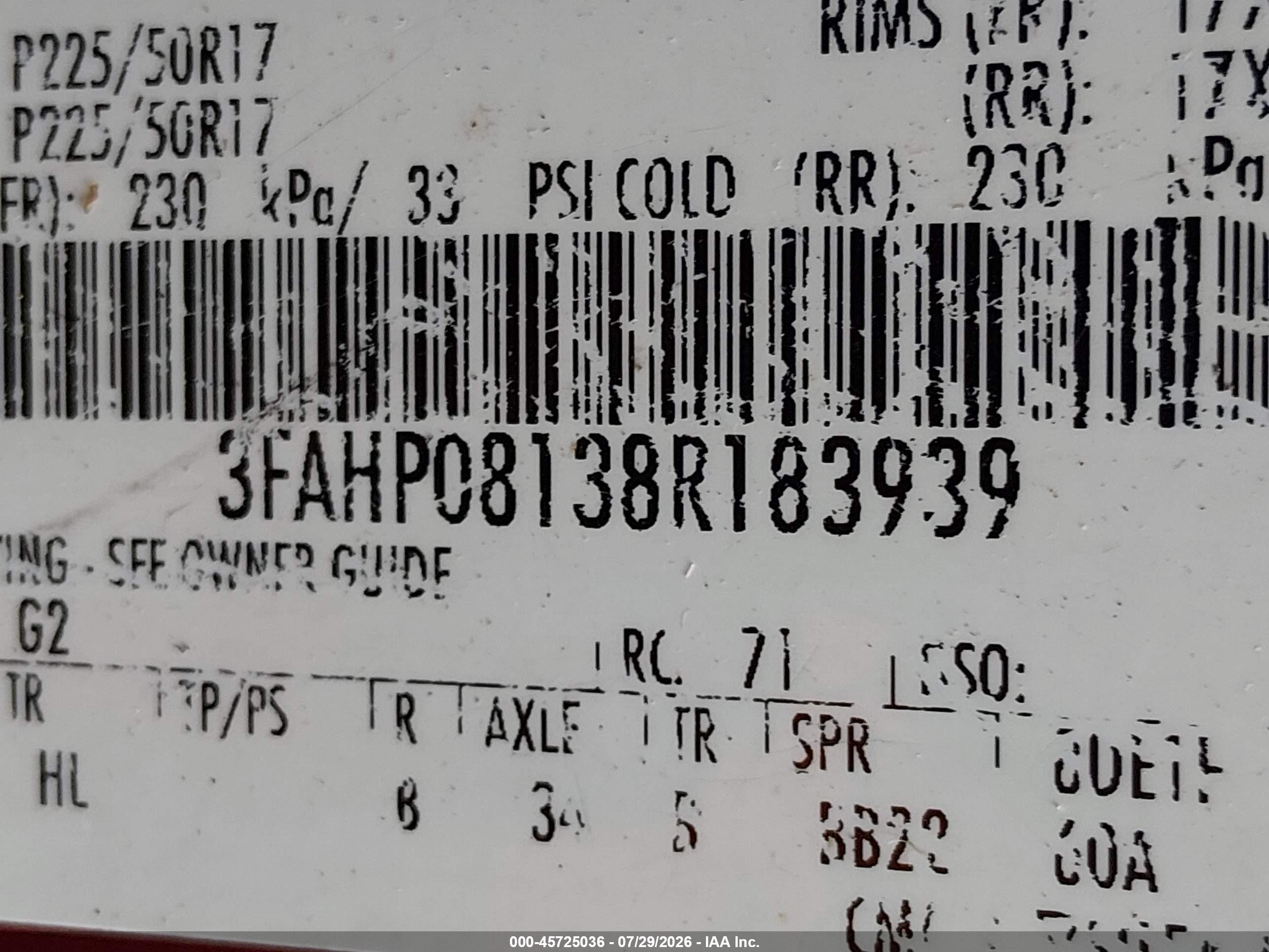 2008 Ford Fusion Sel Red vin: 3FAHP08138R183939