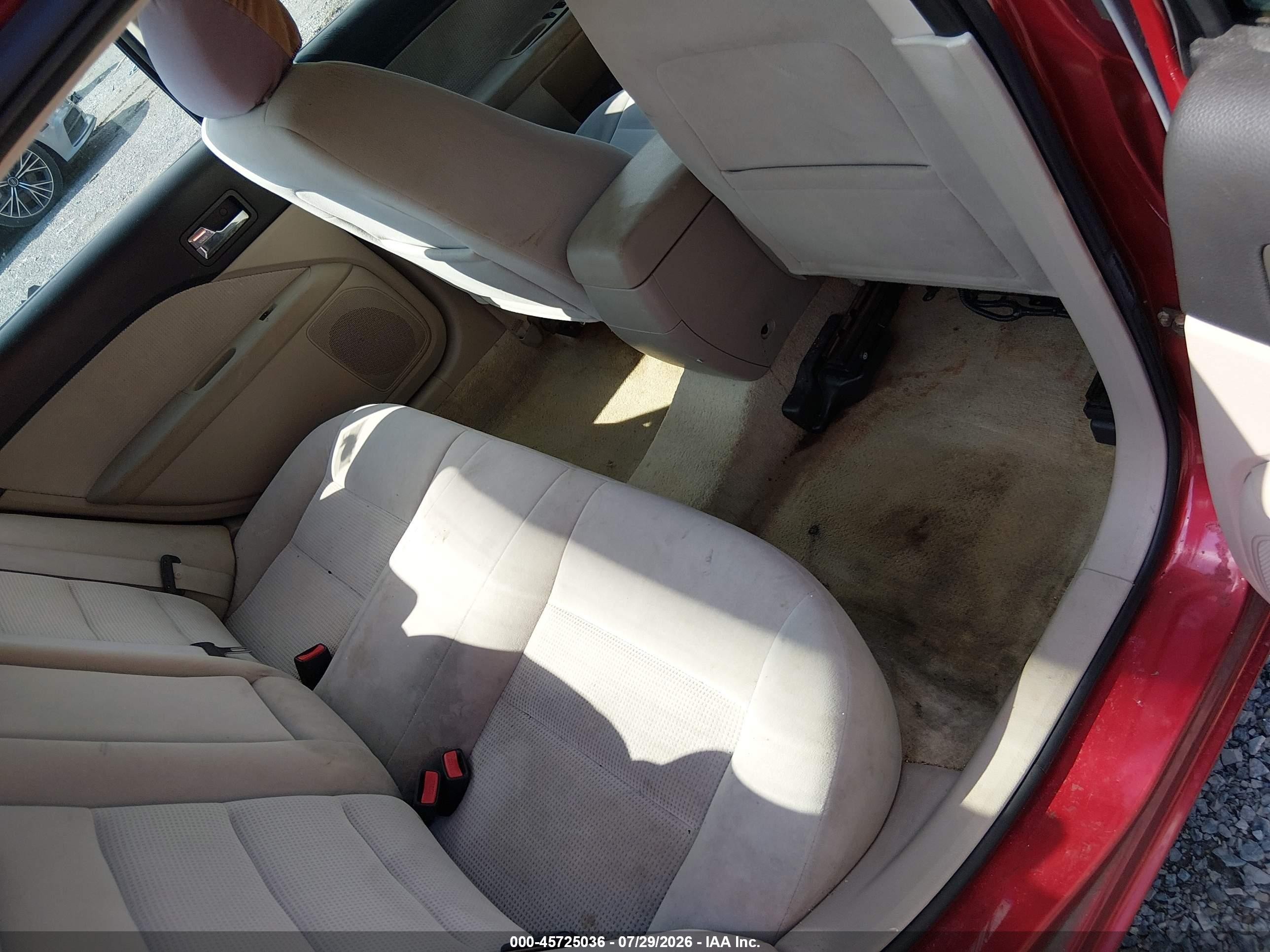 2008 Ford Fusion Sel Red vin: 3FAHP08138R183939