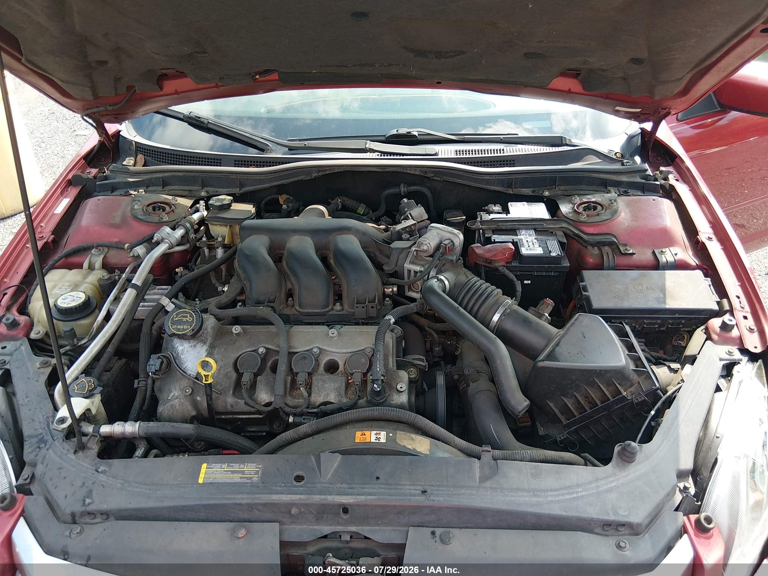 2008 Ford Fusion Sel Red vin: 3FAHP08138R183939