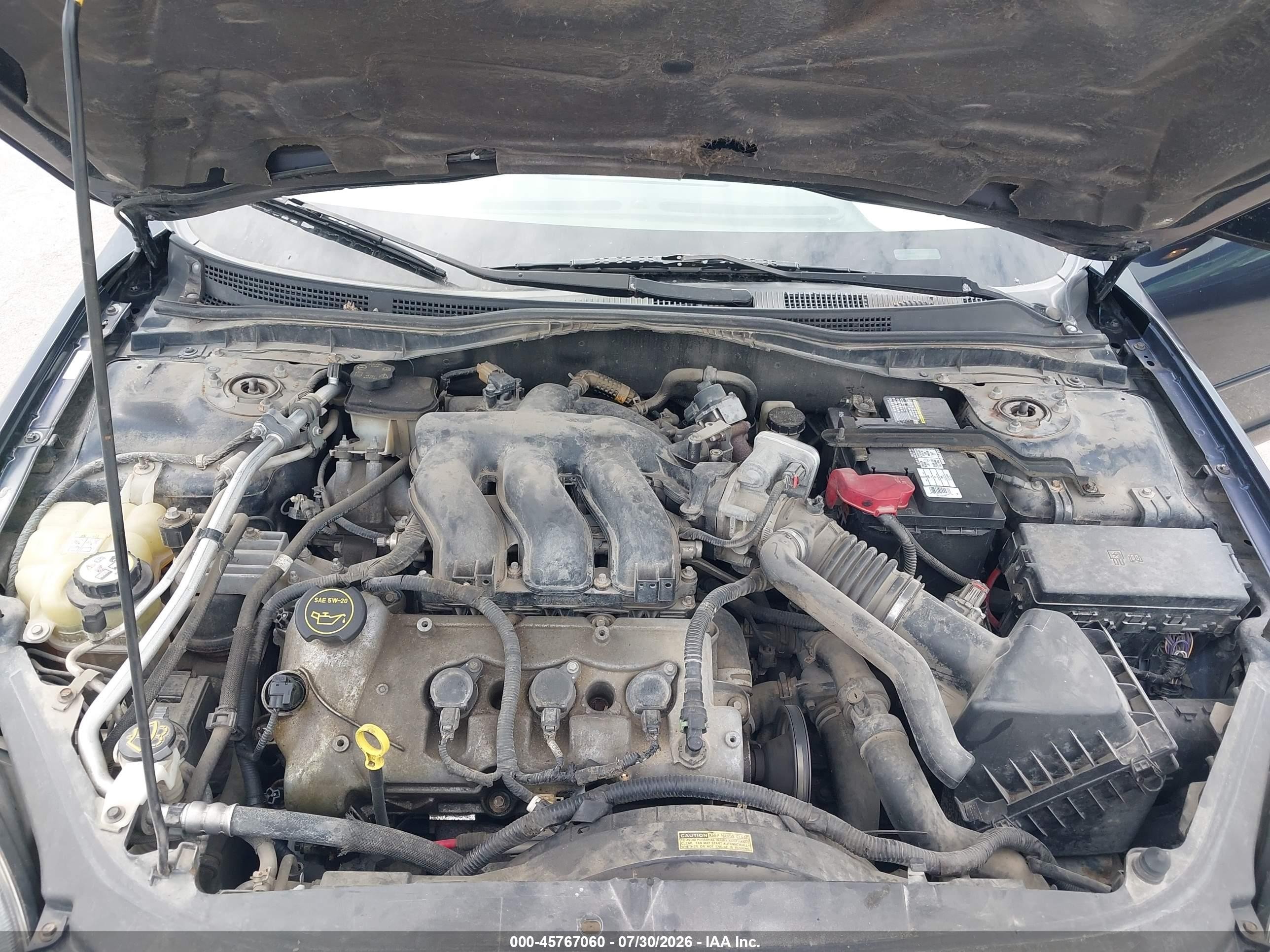 2008 Ford Fusion Sel Blue vin: 3FAHP08138R189093