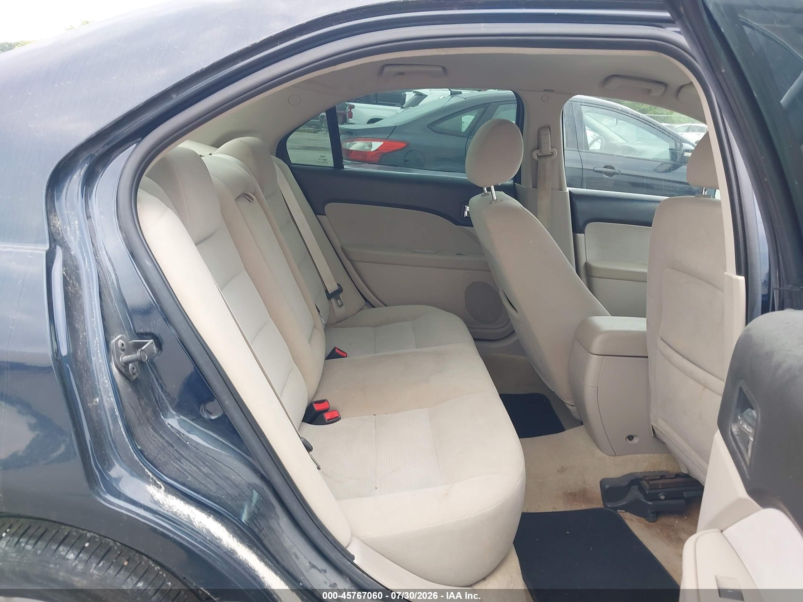 2008 Ford Fusion Sel Blue vin: 3FAHP08138R189093