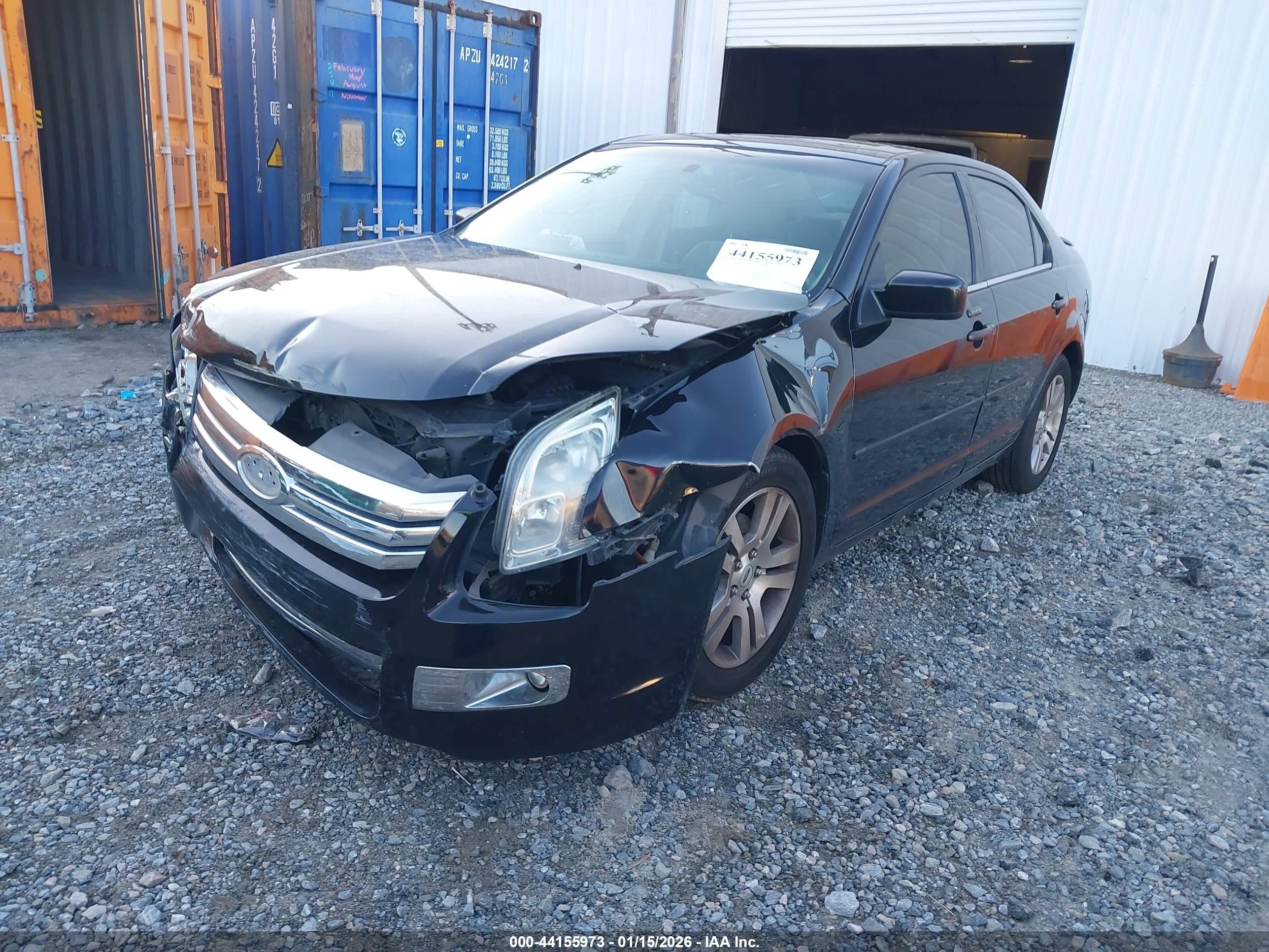 2008 Ford Fusion Sel Черный vin: 3FAHP08138R248062