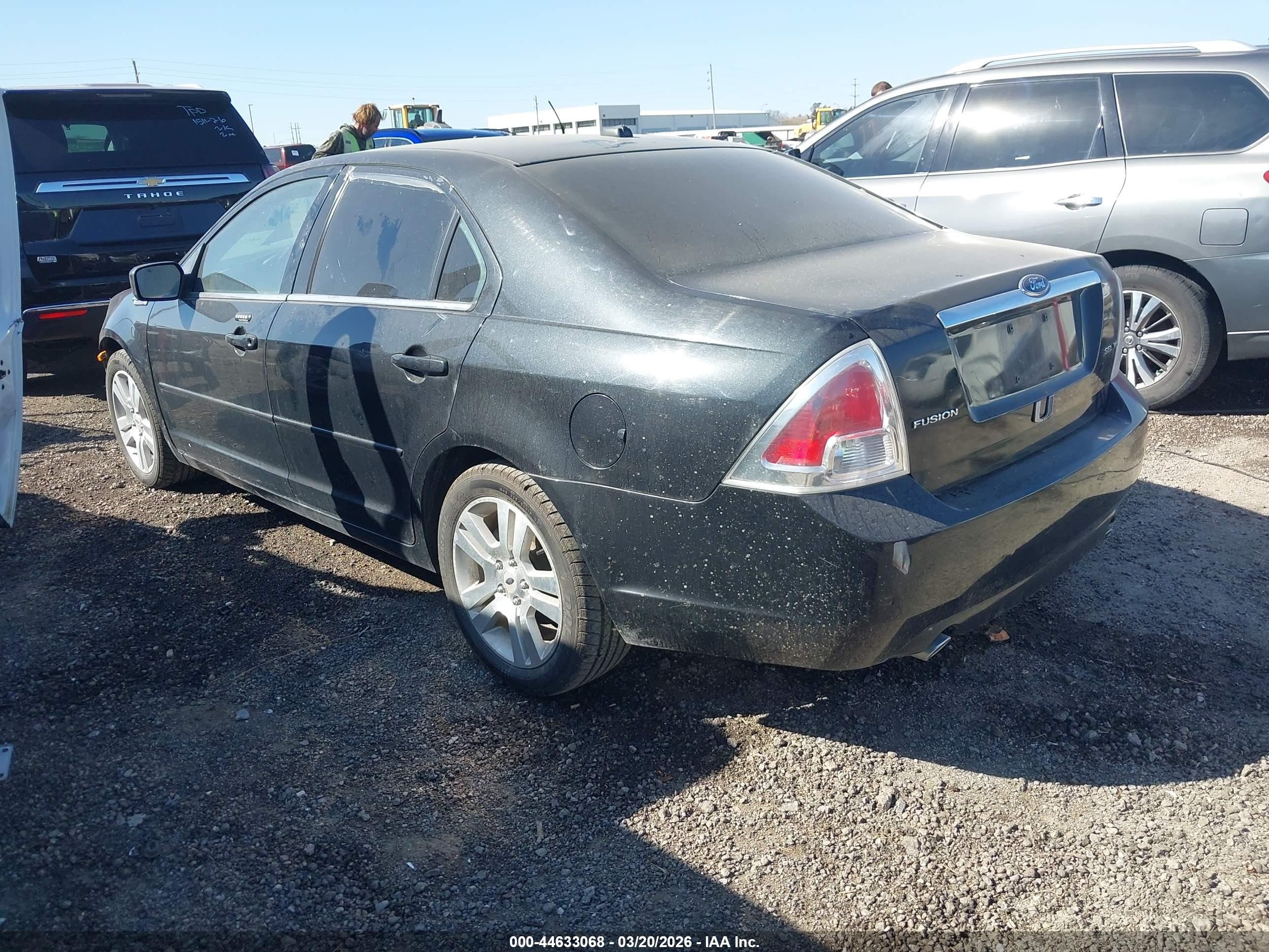 2009 Ford Fusion Sel Black vin: 3FAHP08139R108899