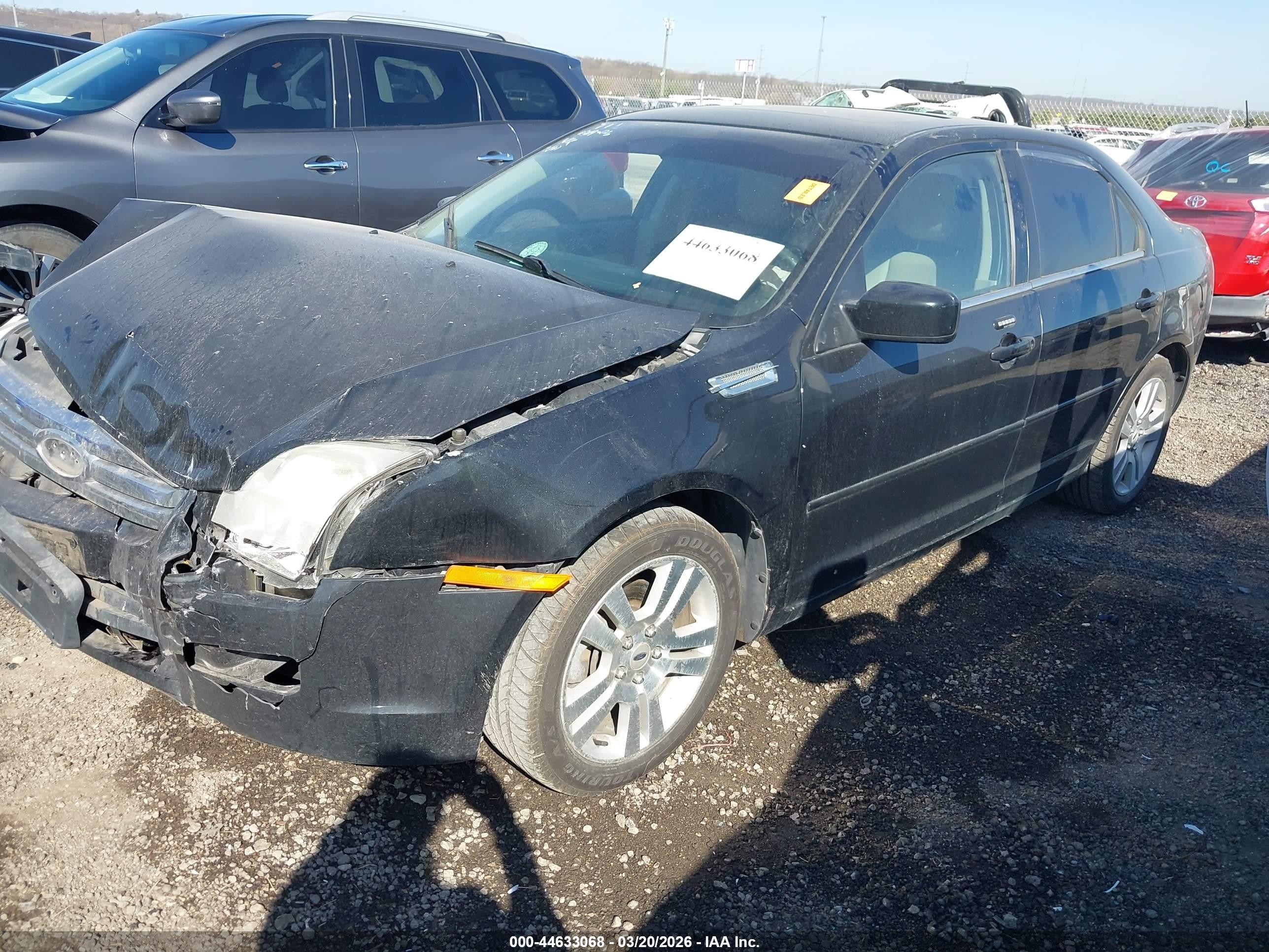 2009 Ford Fusion Sel Black vin: 3FAHP08139R108899