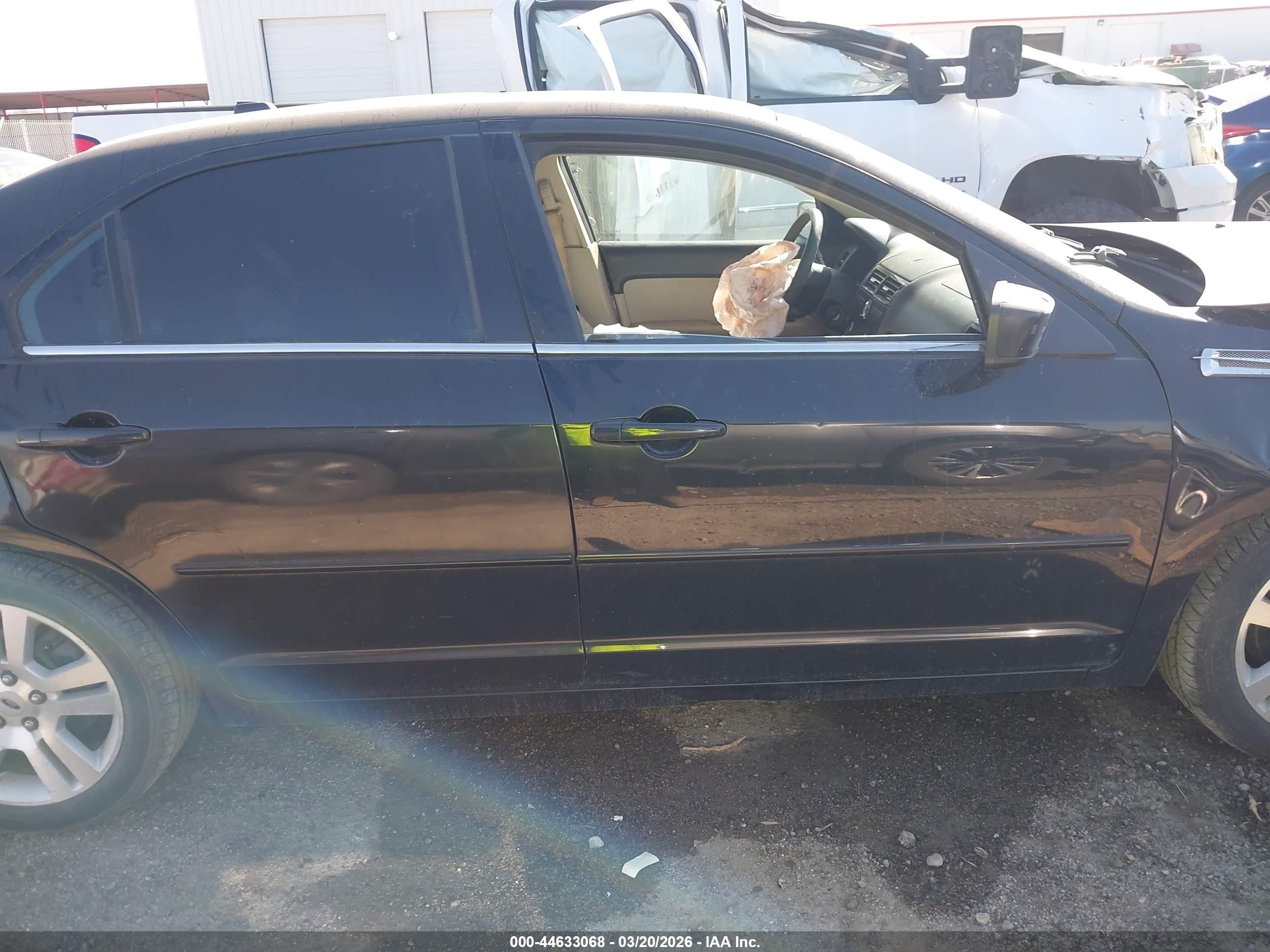 2009 Ford Fusion Sel Black vin: 3FAHP08139R108899