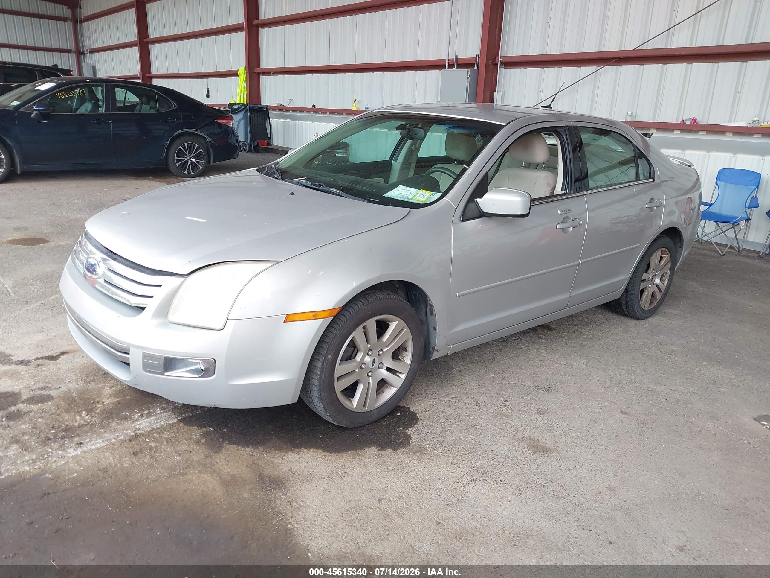 2009 Ford Fusion Sel Silver vin: 3FAHP08139R167967
