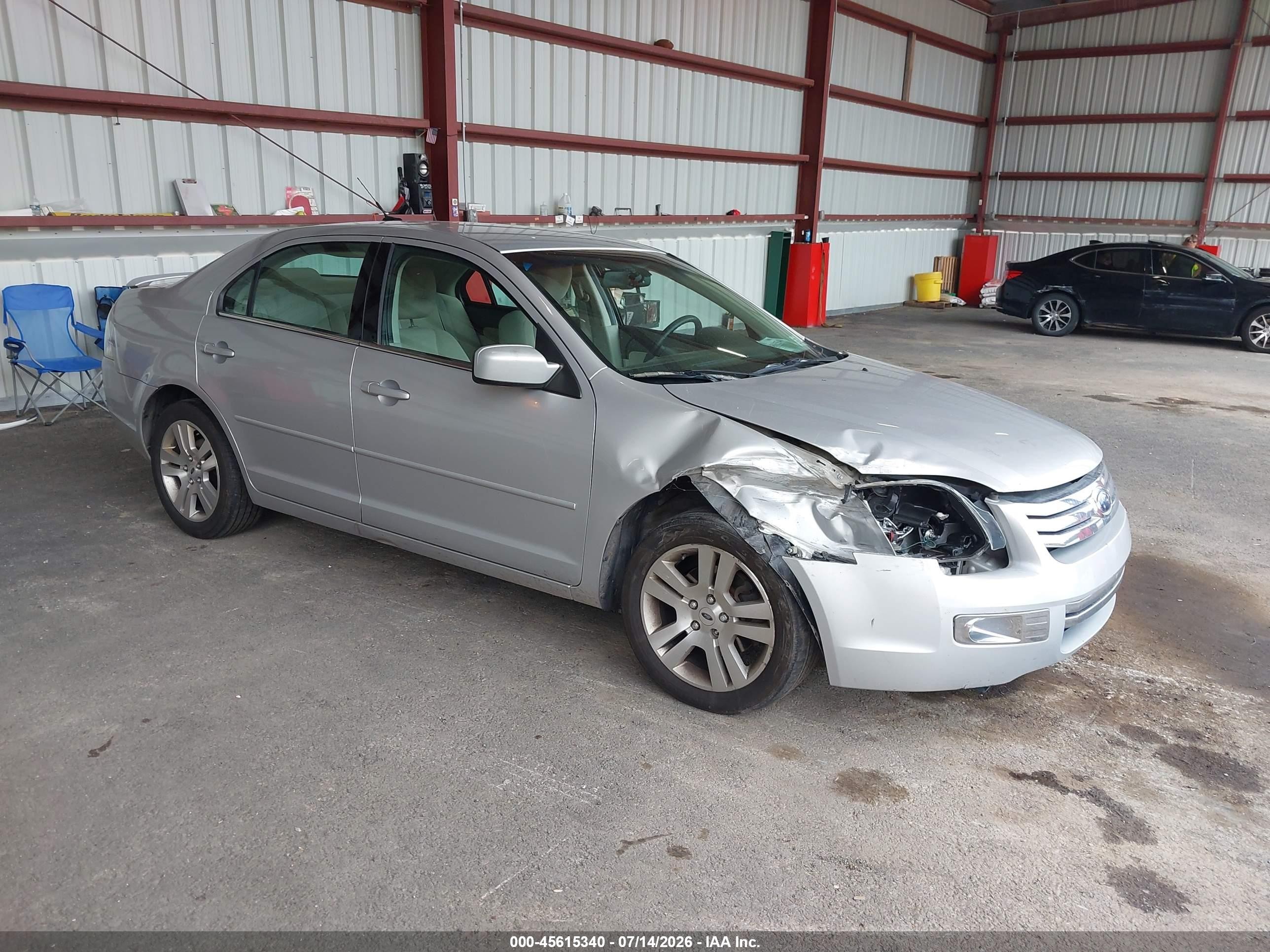 2009 Ford Fusion Sel Silver vin: 3FAHP08139R167967