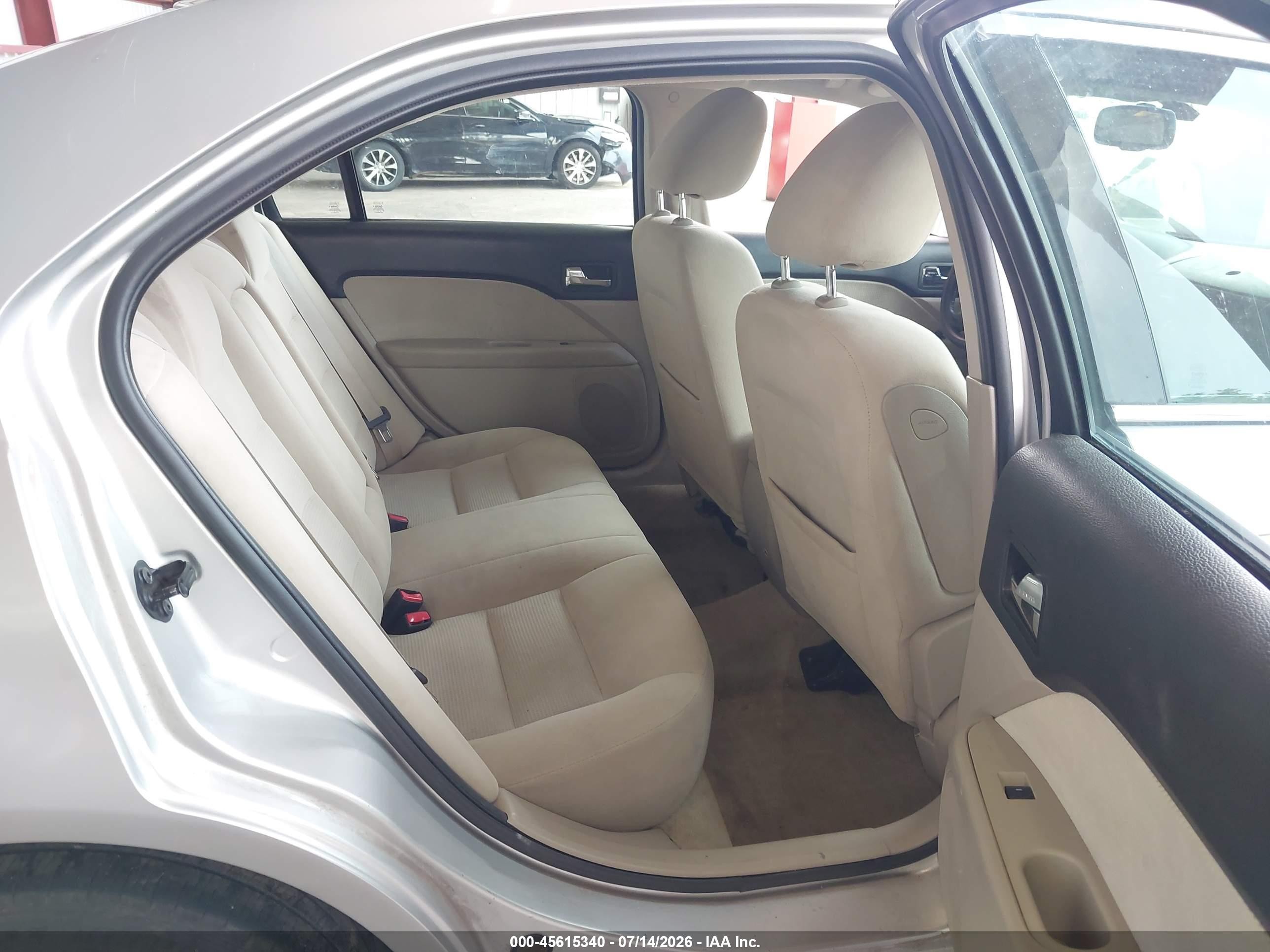 2009 Ford Fusion Sel Silver vin: 3FAHP08139R167967